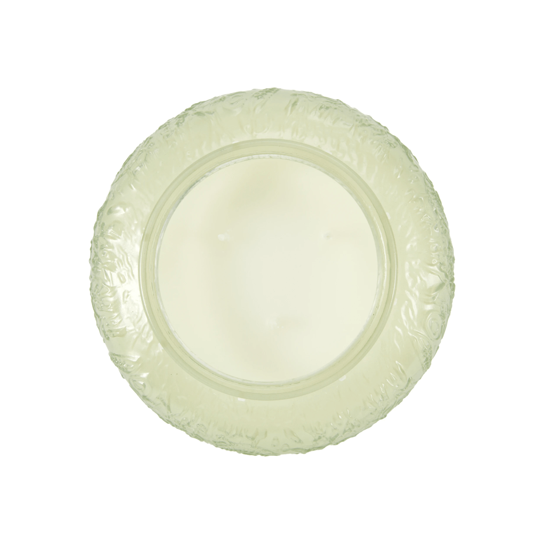 4 Green Embossed Candle, 4 of 6