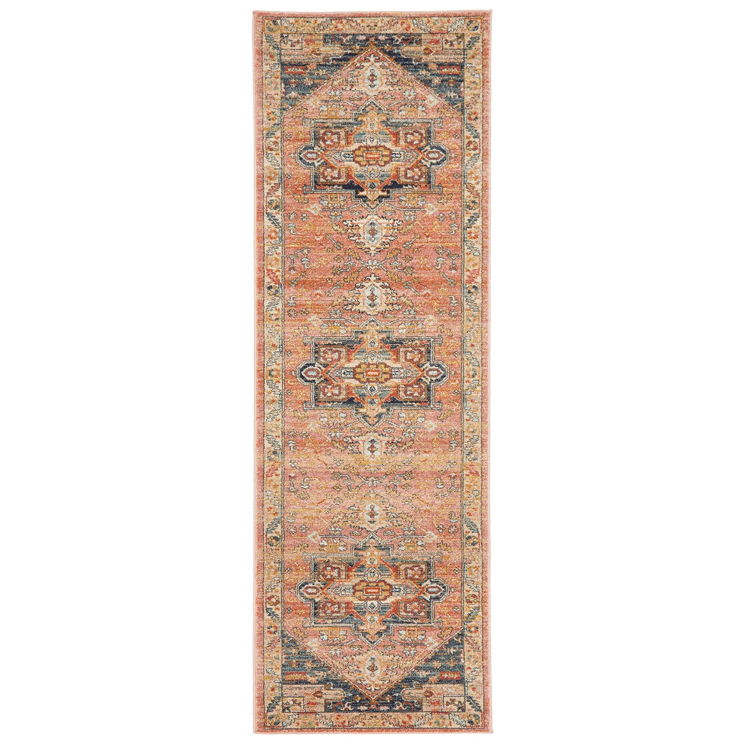 2 Common Ground Rugs Eterna 850 500x80cm - Extra Large Runner Power Loomed Pet Friendly Rug - Beige, 2 of 9