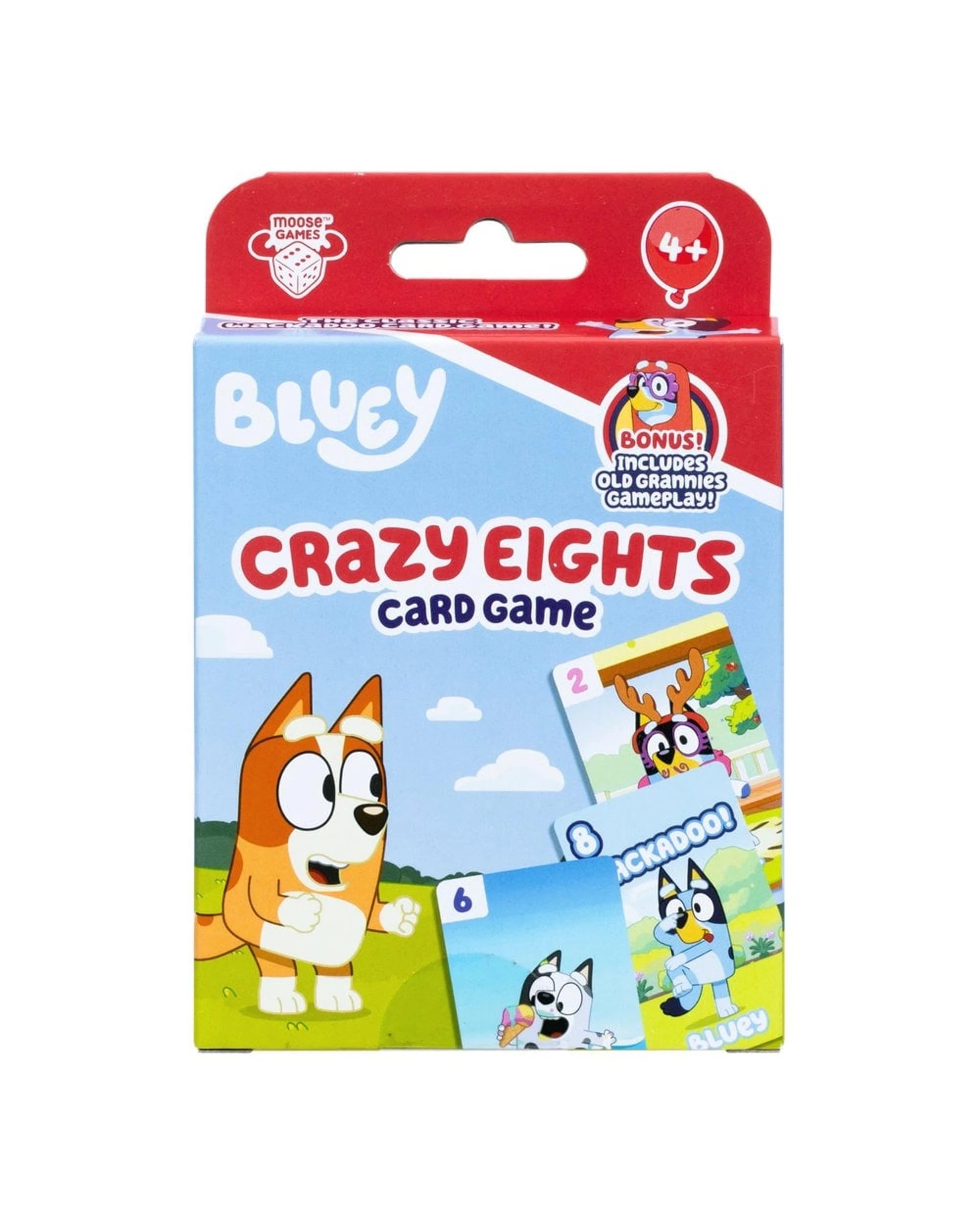 1 Bluey Crazy Eights Card Game, 1 of 5