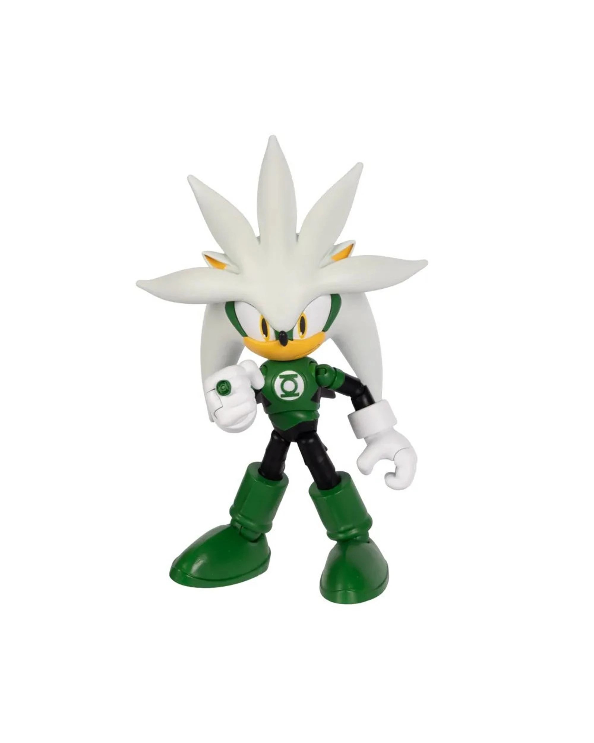 1 Sonic the Hedgehog X DC Silver as Green Lantern 5 inch Action Figure, 1 of 1