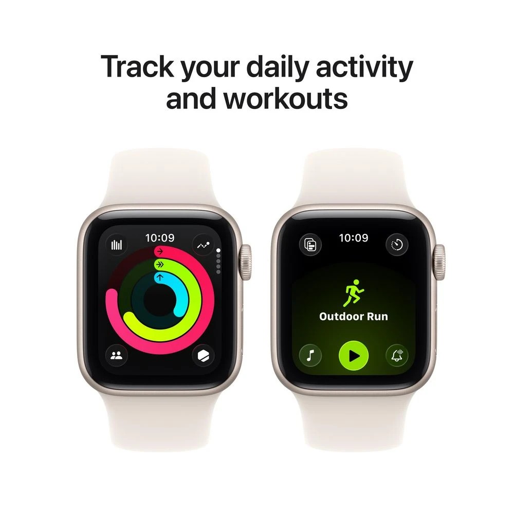 6 Apple Watch SE3 GPS 40mm Sports Band S Starlight, 6 of 10