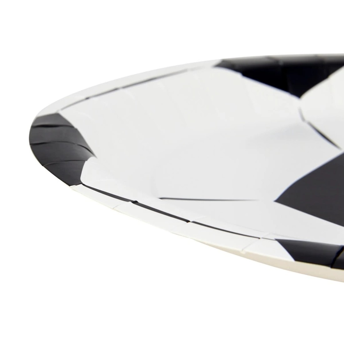 4 16 Piece Soccer Ball Paper Plates, 4 of 5