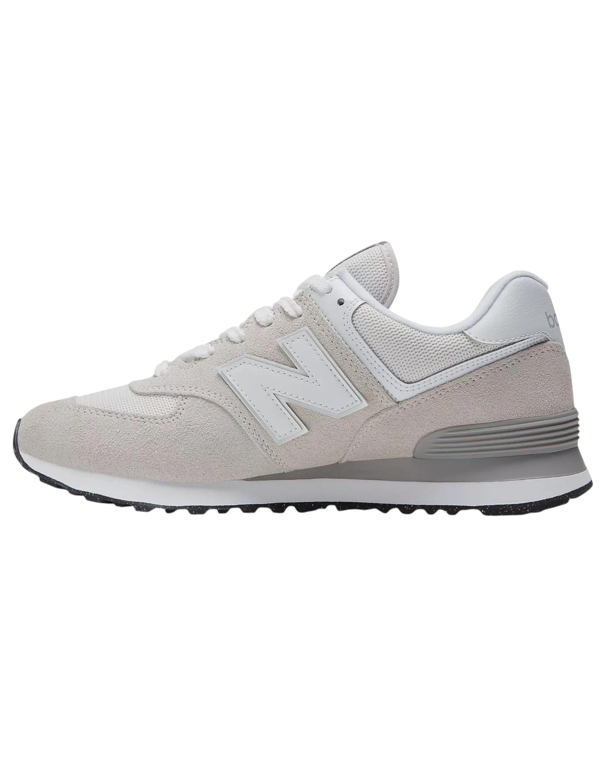 4 New Balance Unisex 574 Athletic Shoes BEIGE/GREY, 4 of 6