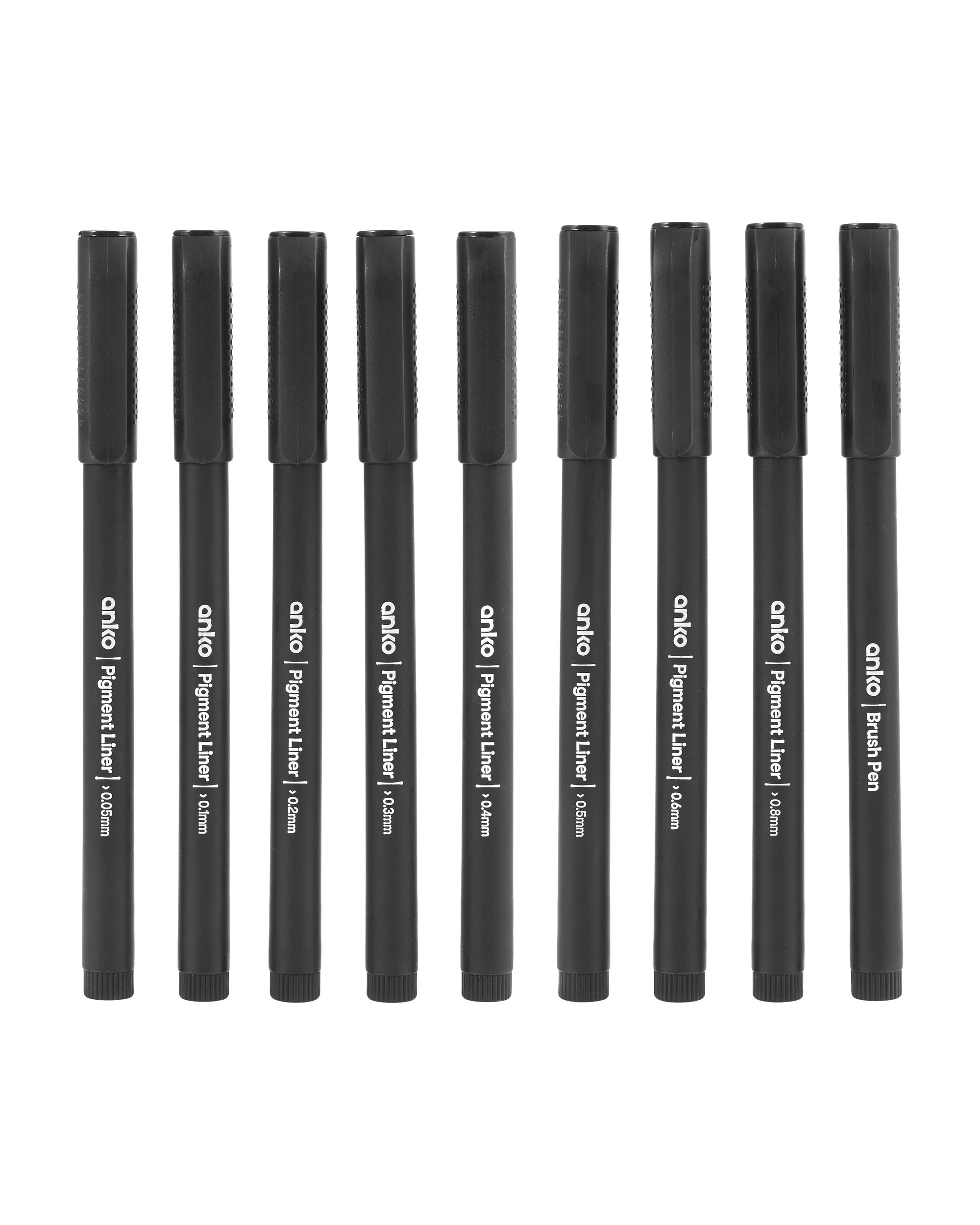3 9 Pack Pigment Liners, 3 of 7