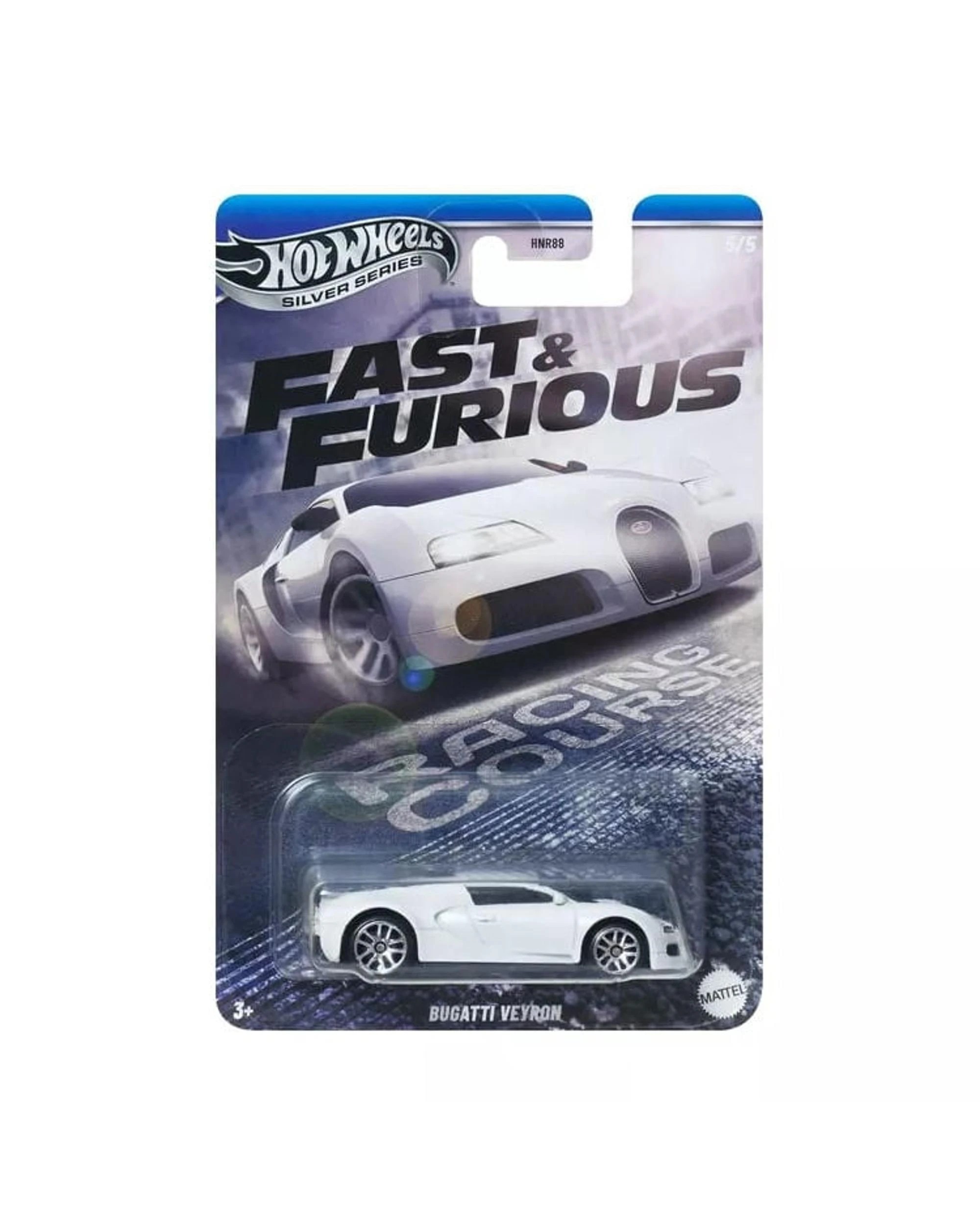 1 Hot Wheels Silver Series Fast and Furious Racing Course Bugatti Veyron, 1 of 3