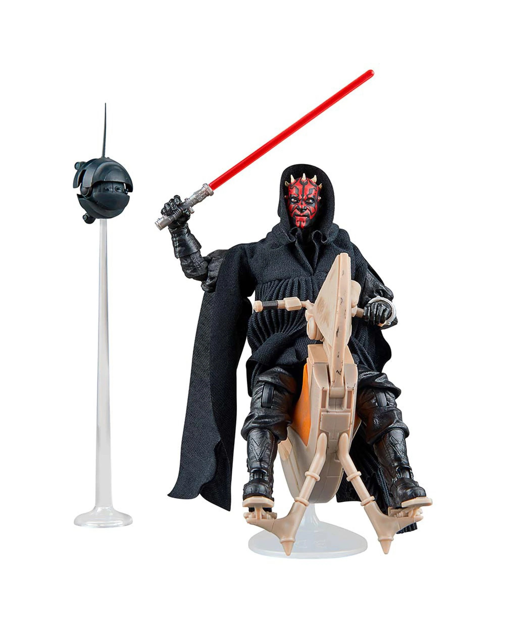 2 STAR WARS The Black Series Darth Maul and Sith Speeder, 2 of 9