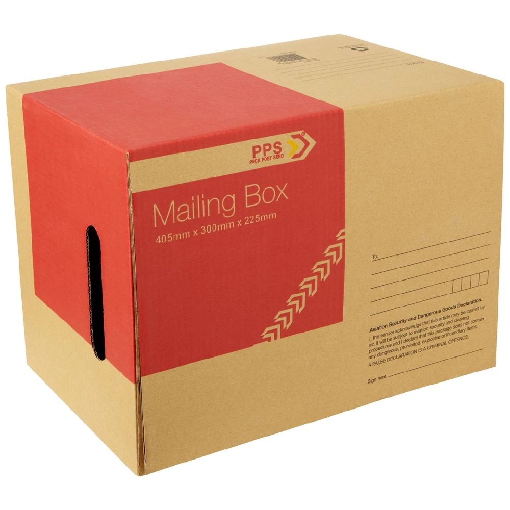 1 PPS Mailing Box 405 x 300 x 255mm, 1 of 3