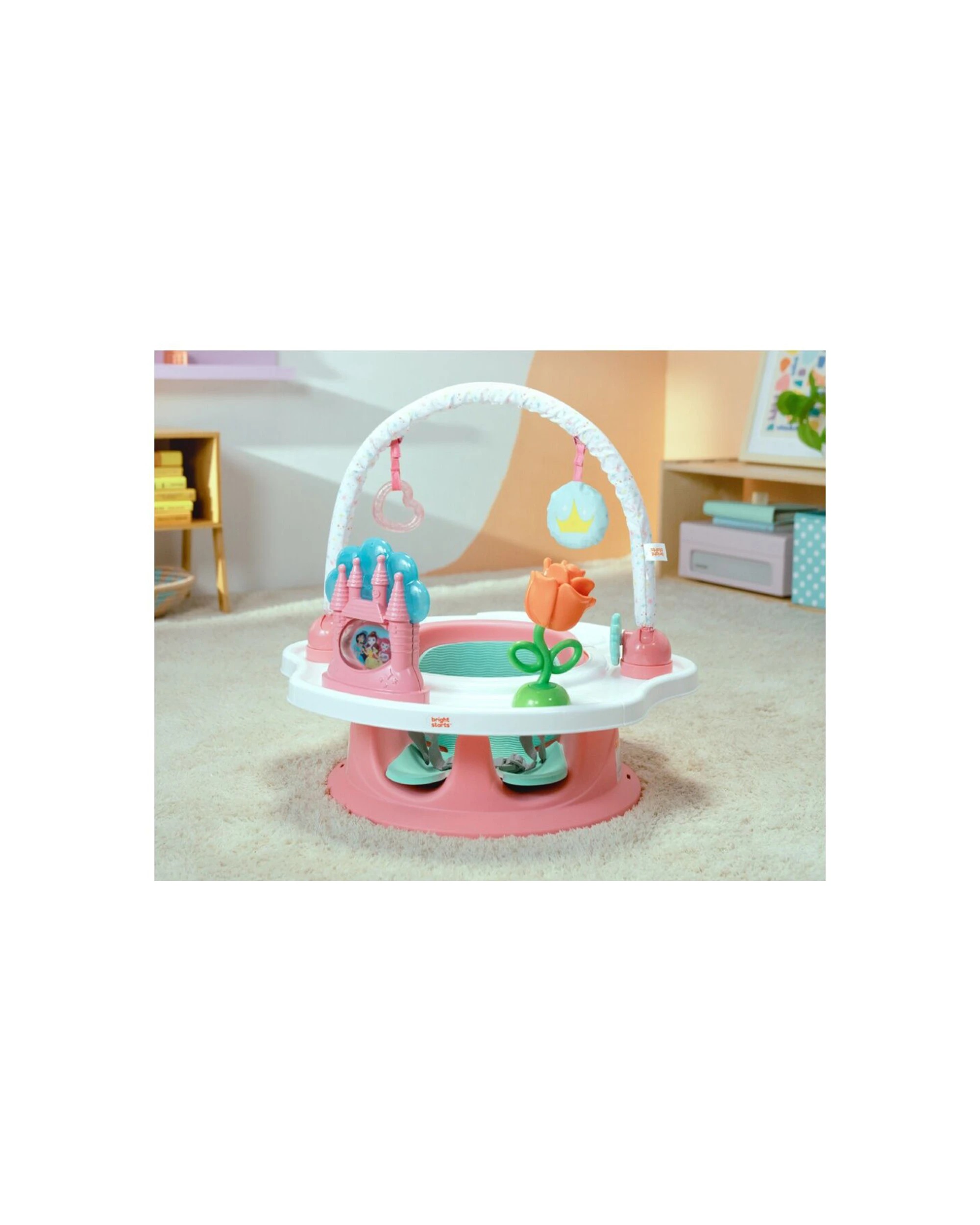 3 Bright Starts Disney Princess Baby Booster 3 in 1 SuperSeat High Chair - Multi, 3 of 5