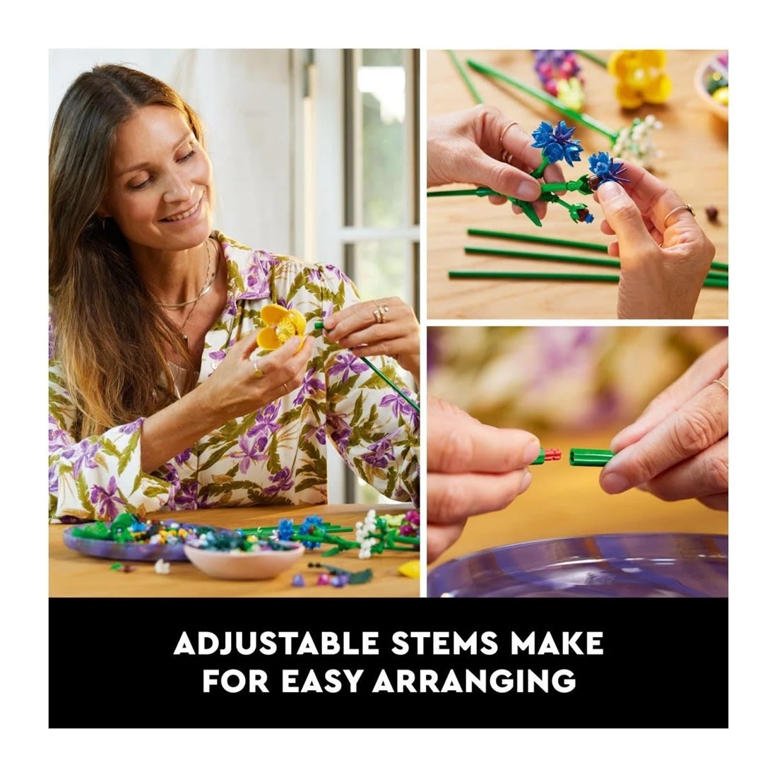 4 LEGO Botanicals Wildflower Bouquet 10313, 4 of 11