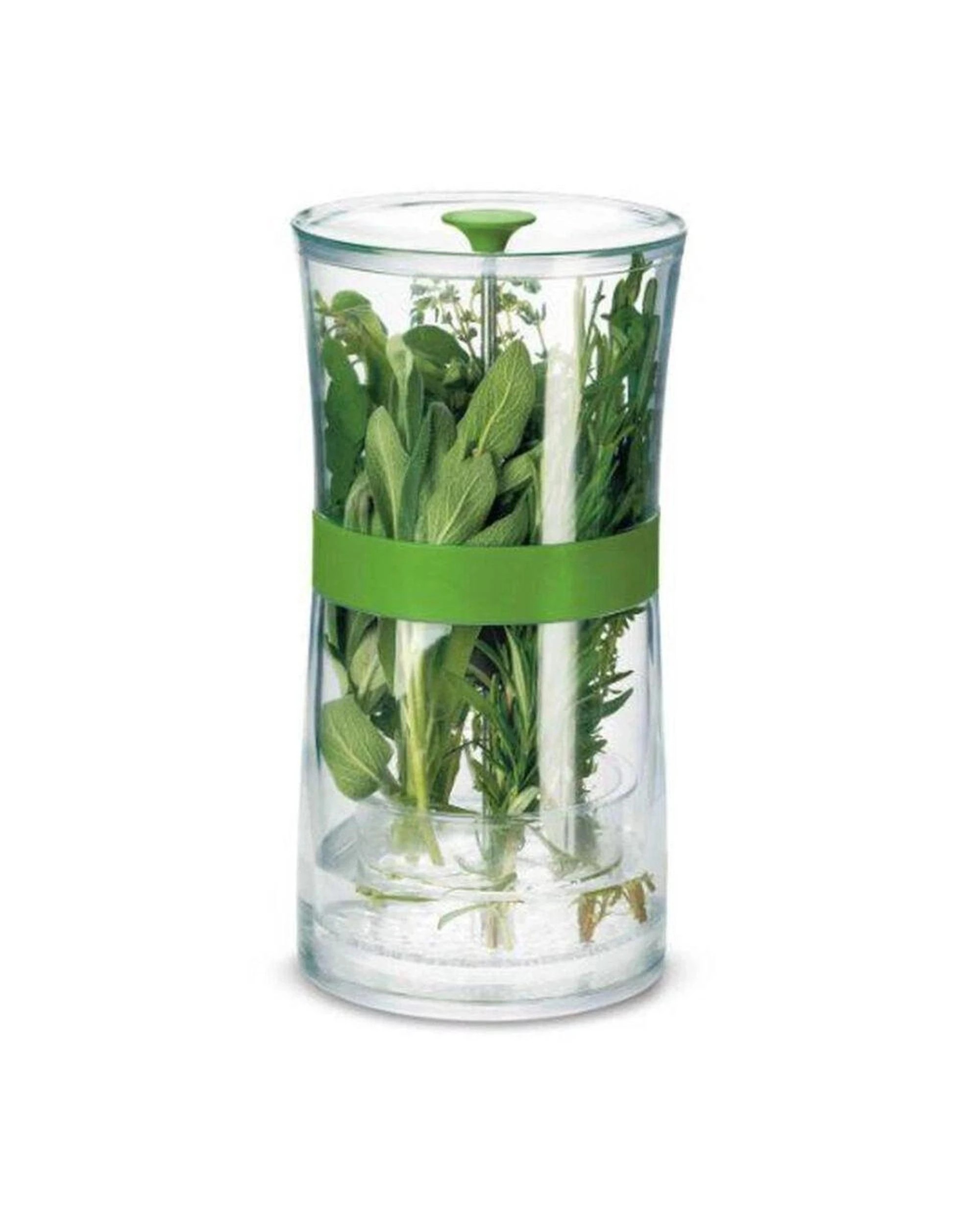 2 Cuisipro Herb Keeper 24 x 12cm Fresh Herb Storage Container Green, 2 of 2