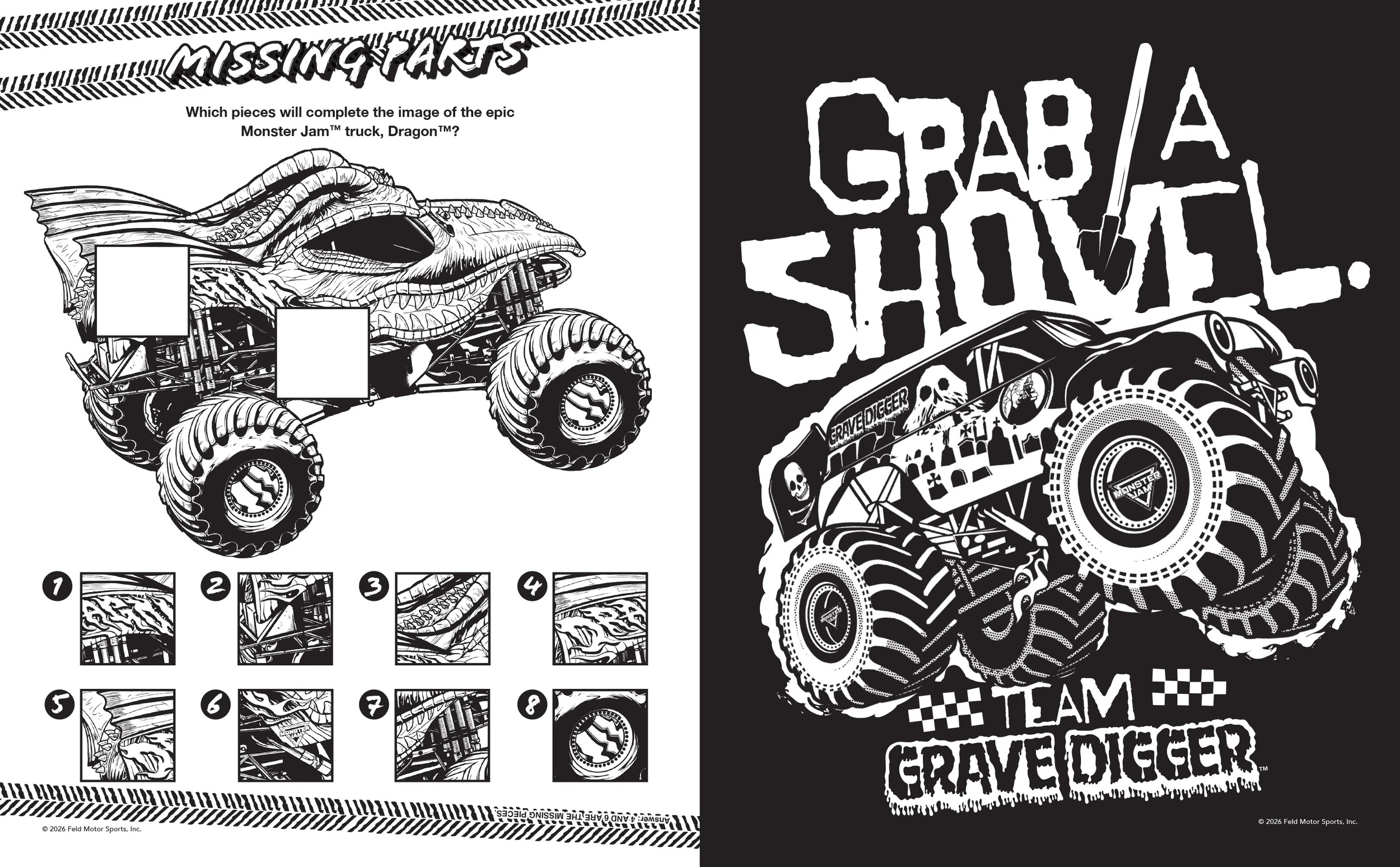 4 Monster Jam: Scratch and Reveal - Book, 4 of 5