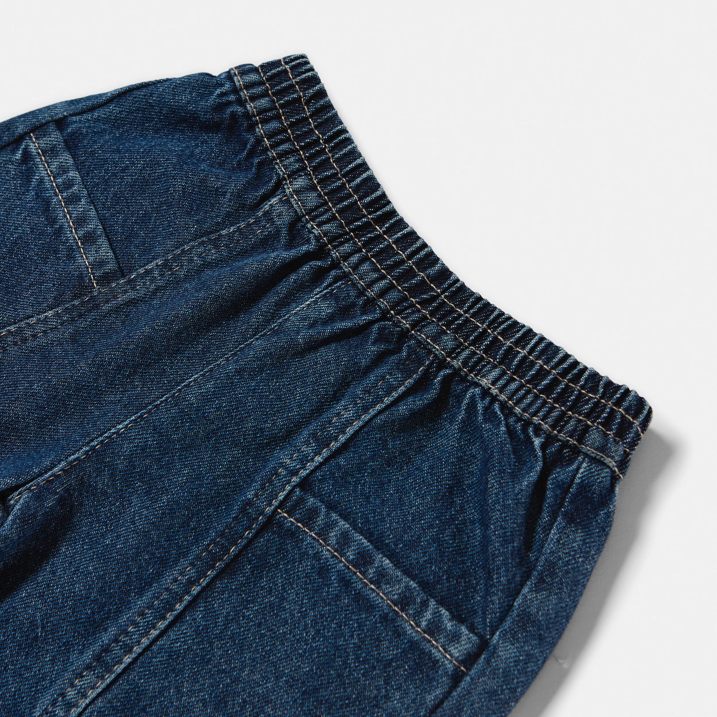3 Barrel Leg Jeans Denim, 3 of 3