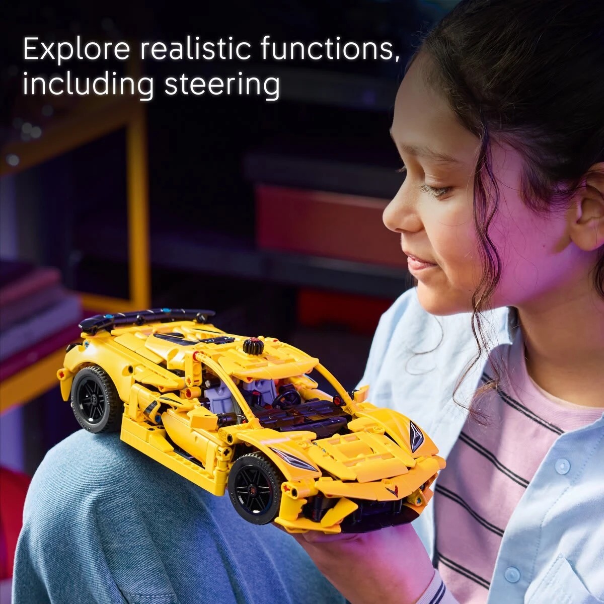 7 LEGO Technic Chevrolet Corvette Stingray 42205, 7 of 10