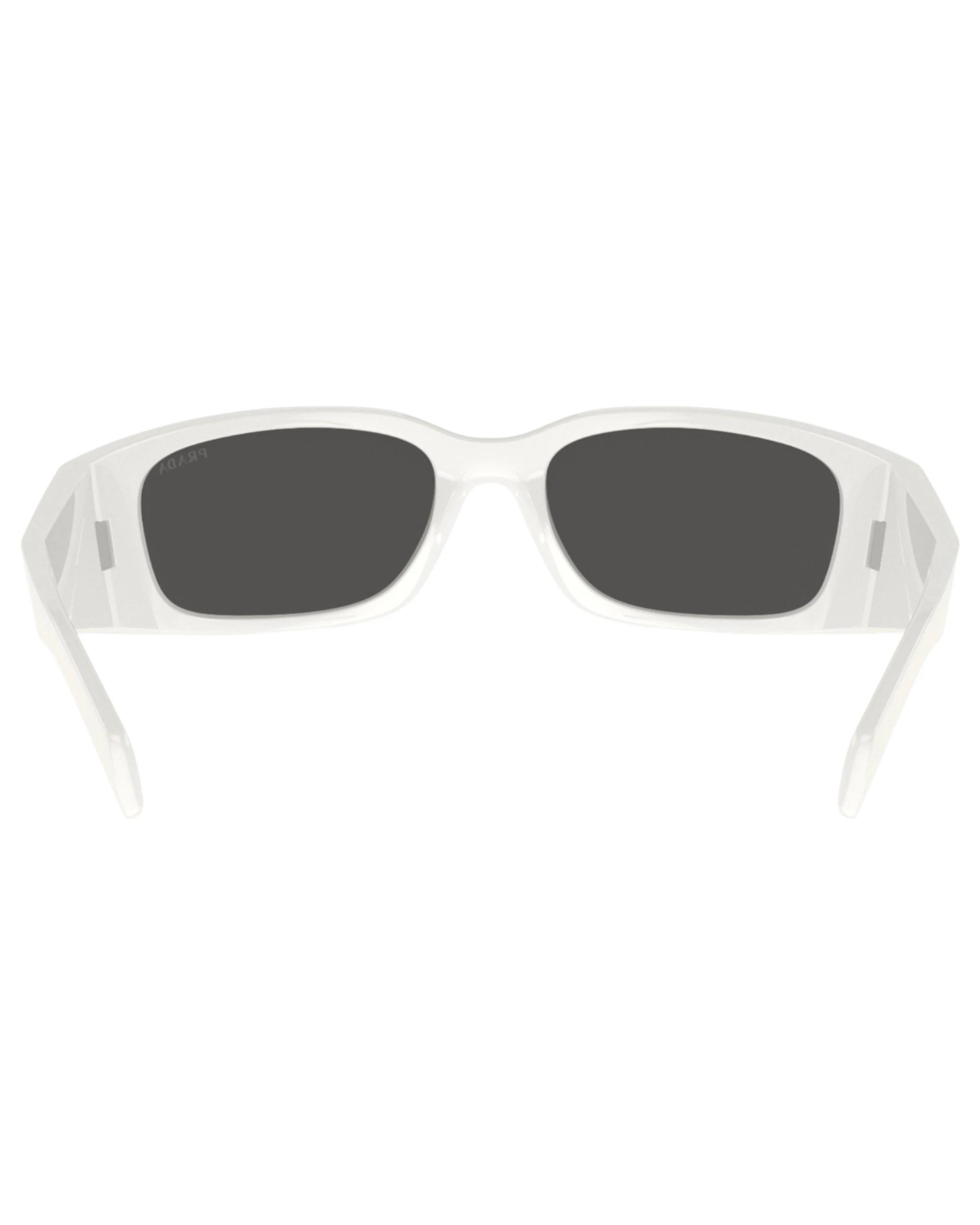 4 Prada Womens Sunglasses PRA14S Talc/ Dark Grey Sunnies TALC/DARK GREY, 4 of 5