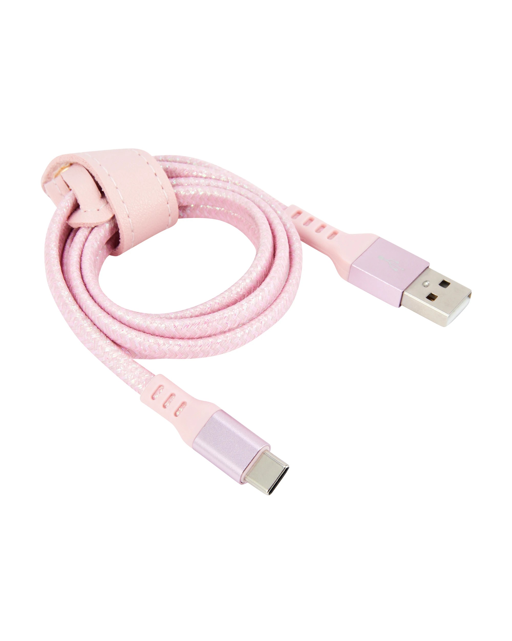 2 USBC Metal Cable 1m - Pink, 2 of 6