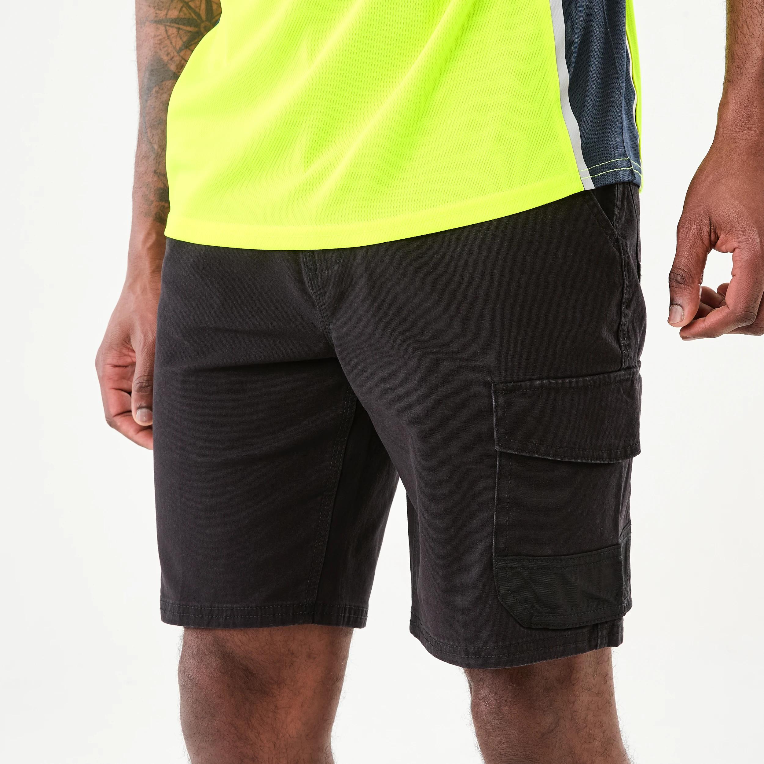2 Knee Length Work Shorts BLACK, 2 of 8