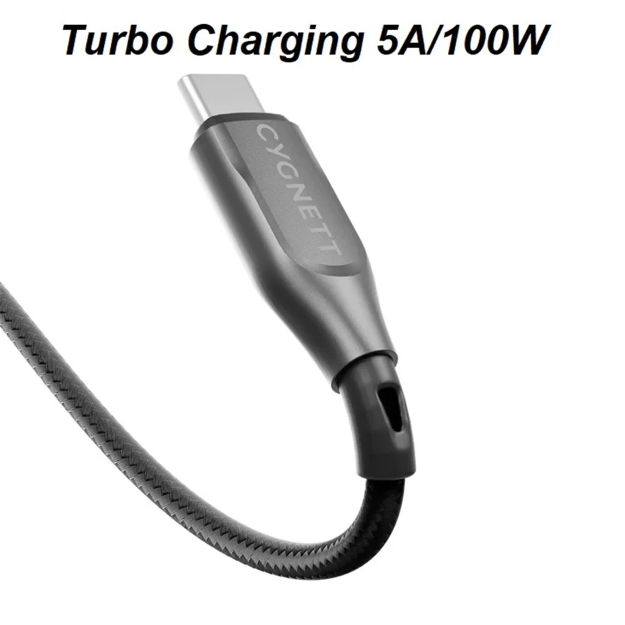 2 Cygnett - Armoured 1m USB-C to USB-C Cable - Black, 2 of 3