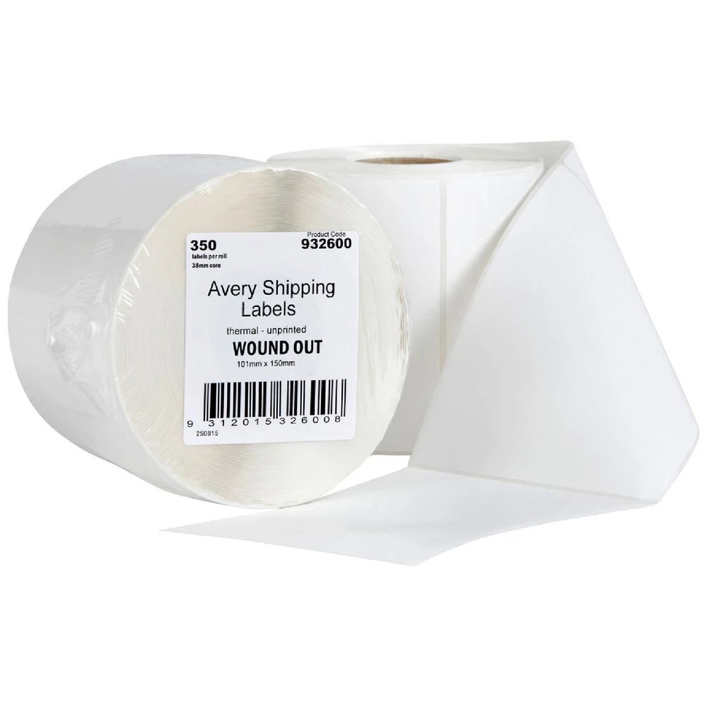 1 Avery Plain Freight Labels Normal Wound 101 x 150mm, 1 of 2