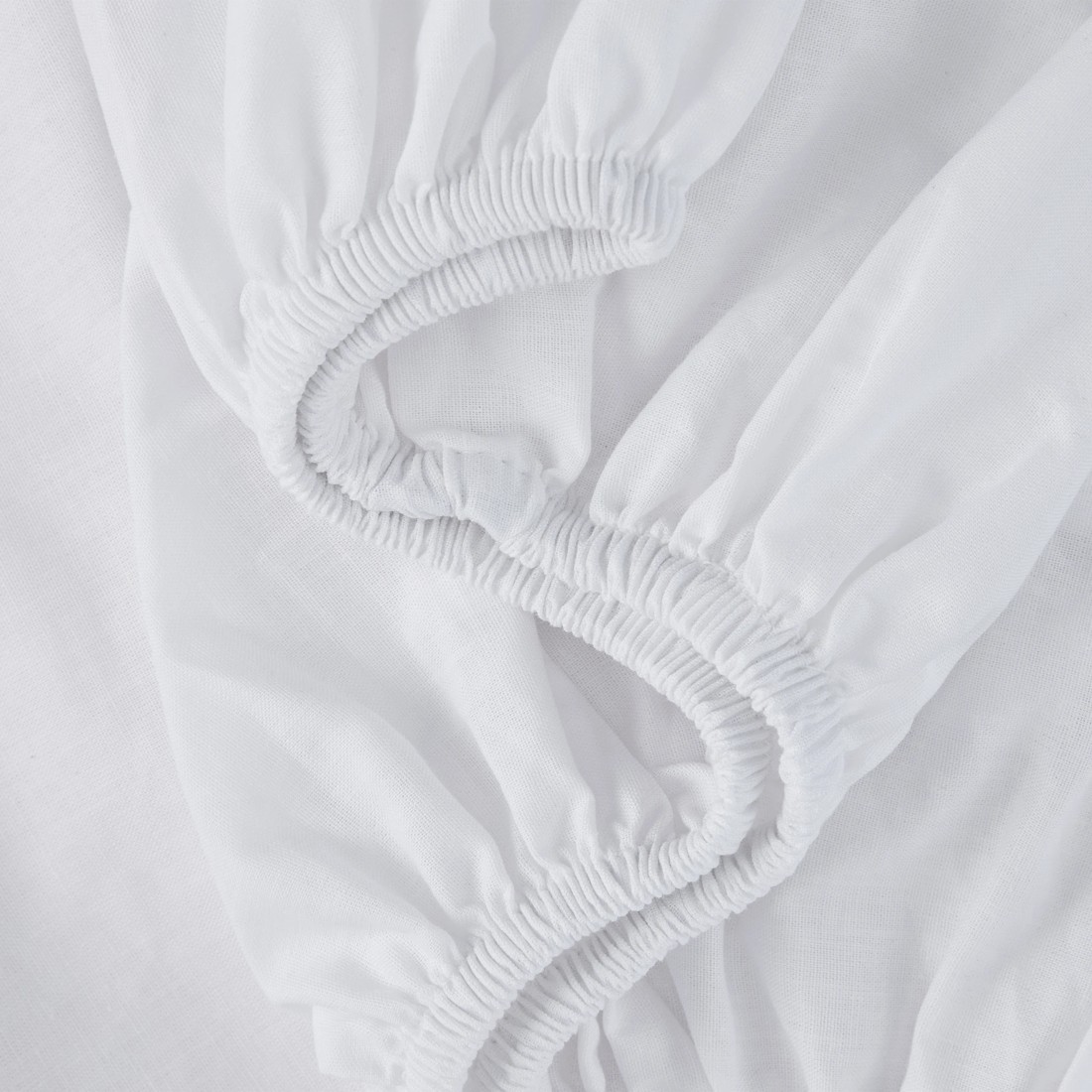 5 2 Pack Cotton Fitted Bassinet Sheets - White and Stripe, 5 of 6