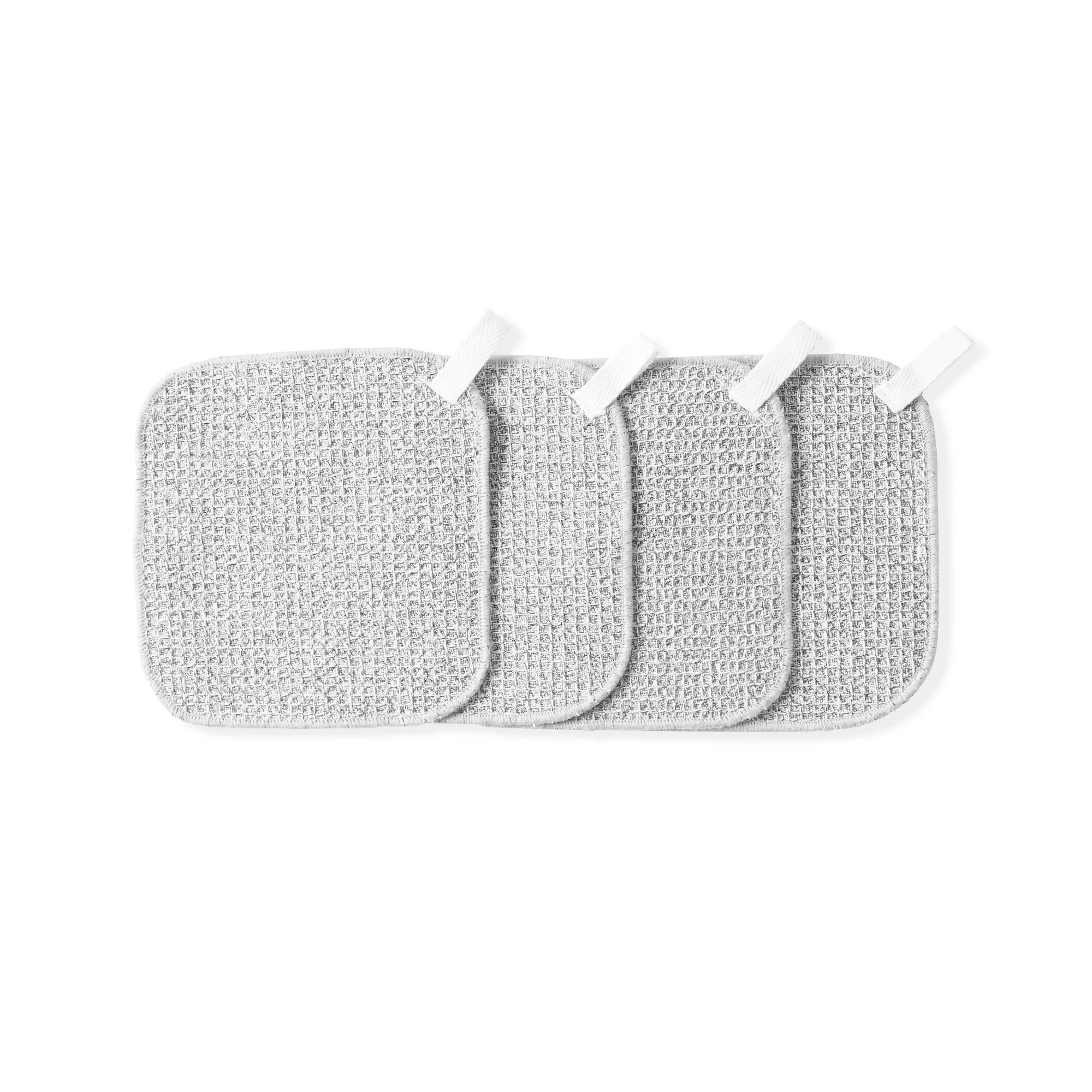 6 Pack of 4 Waffle Scrubber Dish Cloths, 6 of 6