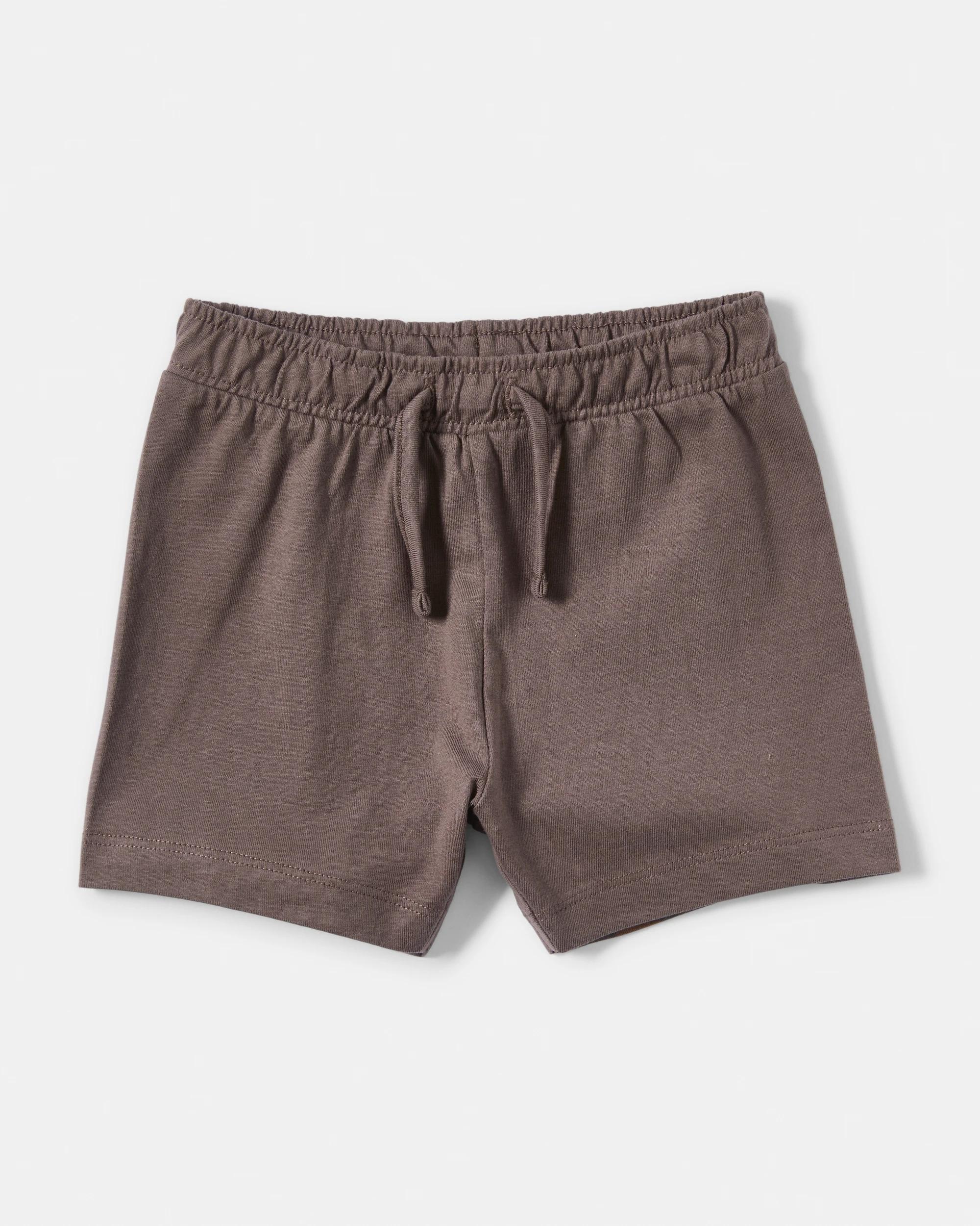 4 3 Pack Cotton Shorts Brwn Ppcrn, 4 of 8