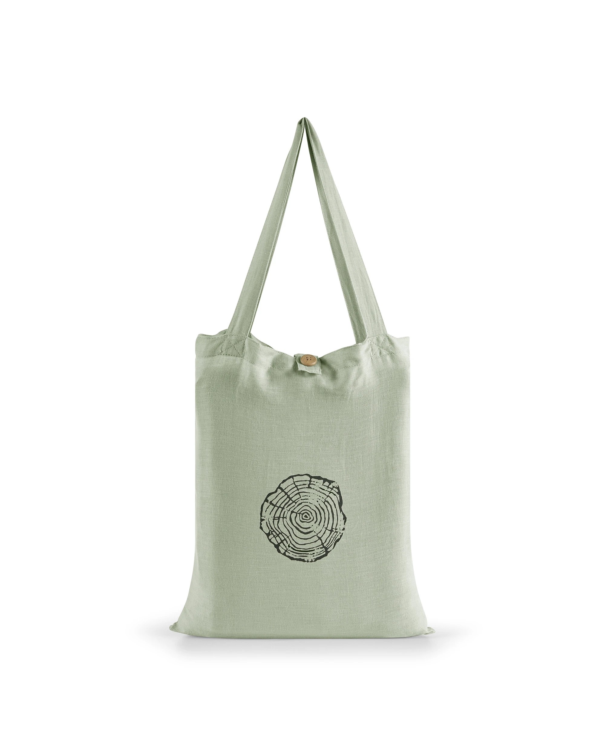 6 Natural Home 100% European Flax Linen Sheet Set - Single Bed - Willow Green, 6 of 6