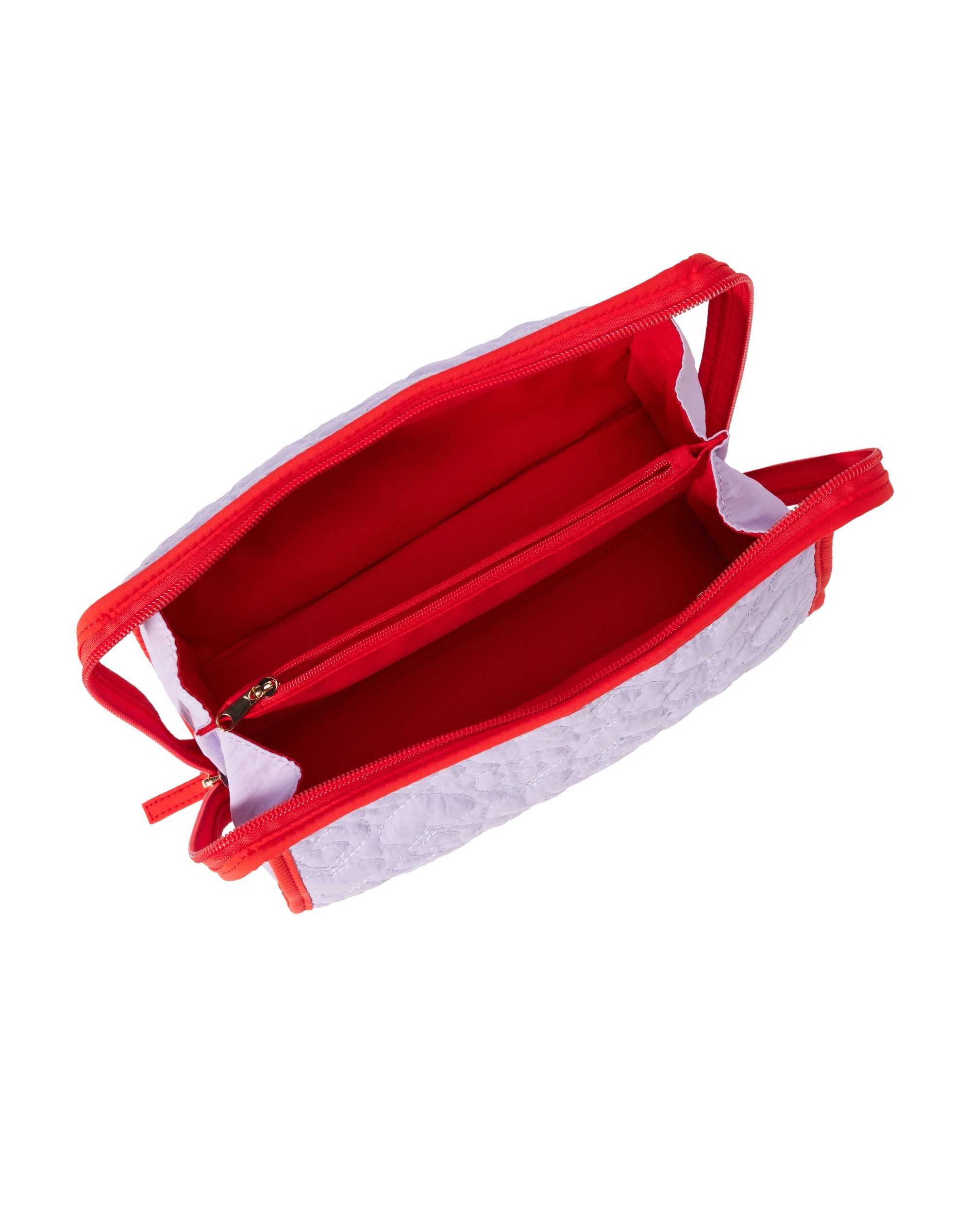 3 OXX Cosmetics Makeup Bag - Quilt Heart, 3 of 4