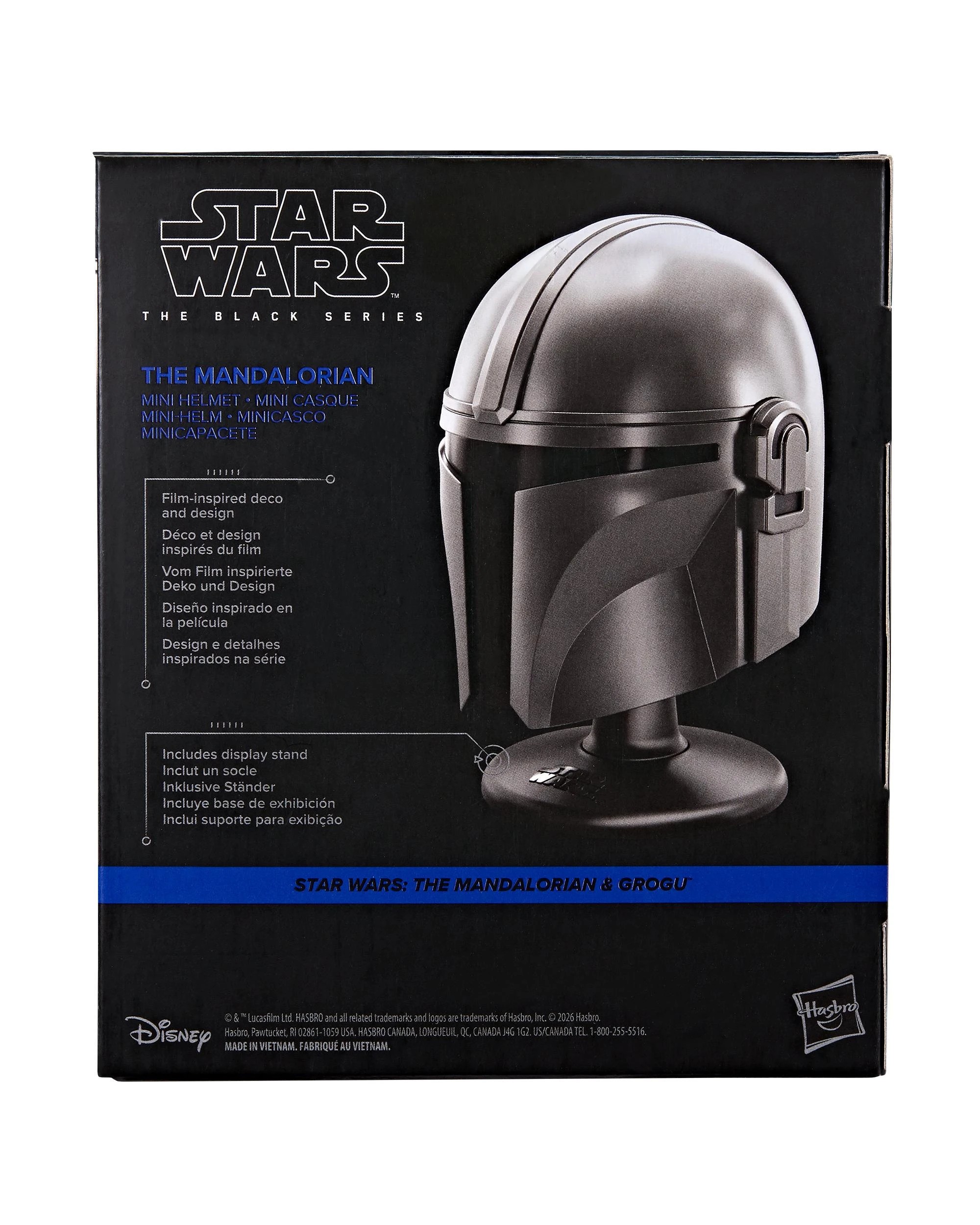 4 Star Wars: The Black Series The Mandalorian Mini Helmet, 4 of 7