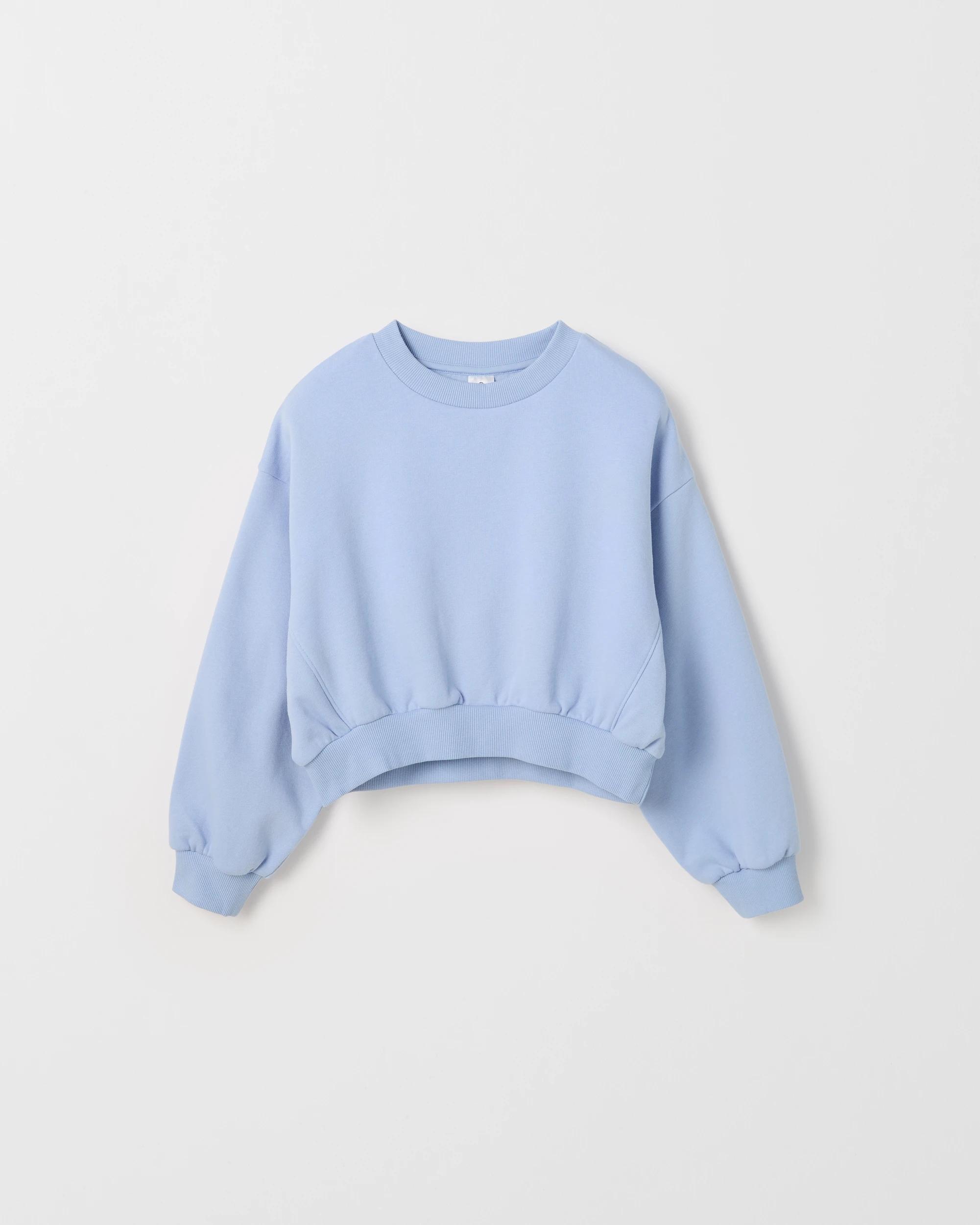 1 Target Kids Australian Cotton Blend Long Sleeve Core Fleece Jumper BLUE, 1 of 1