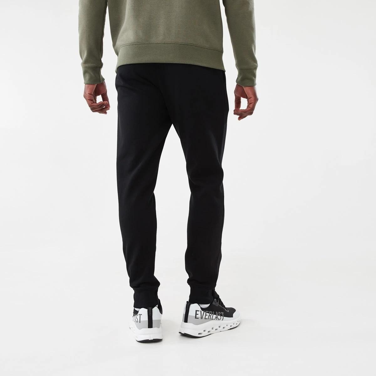 3 Everlast Mens Slim Trackpants EVER BLACK, 3 of 7