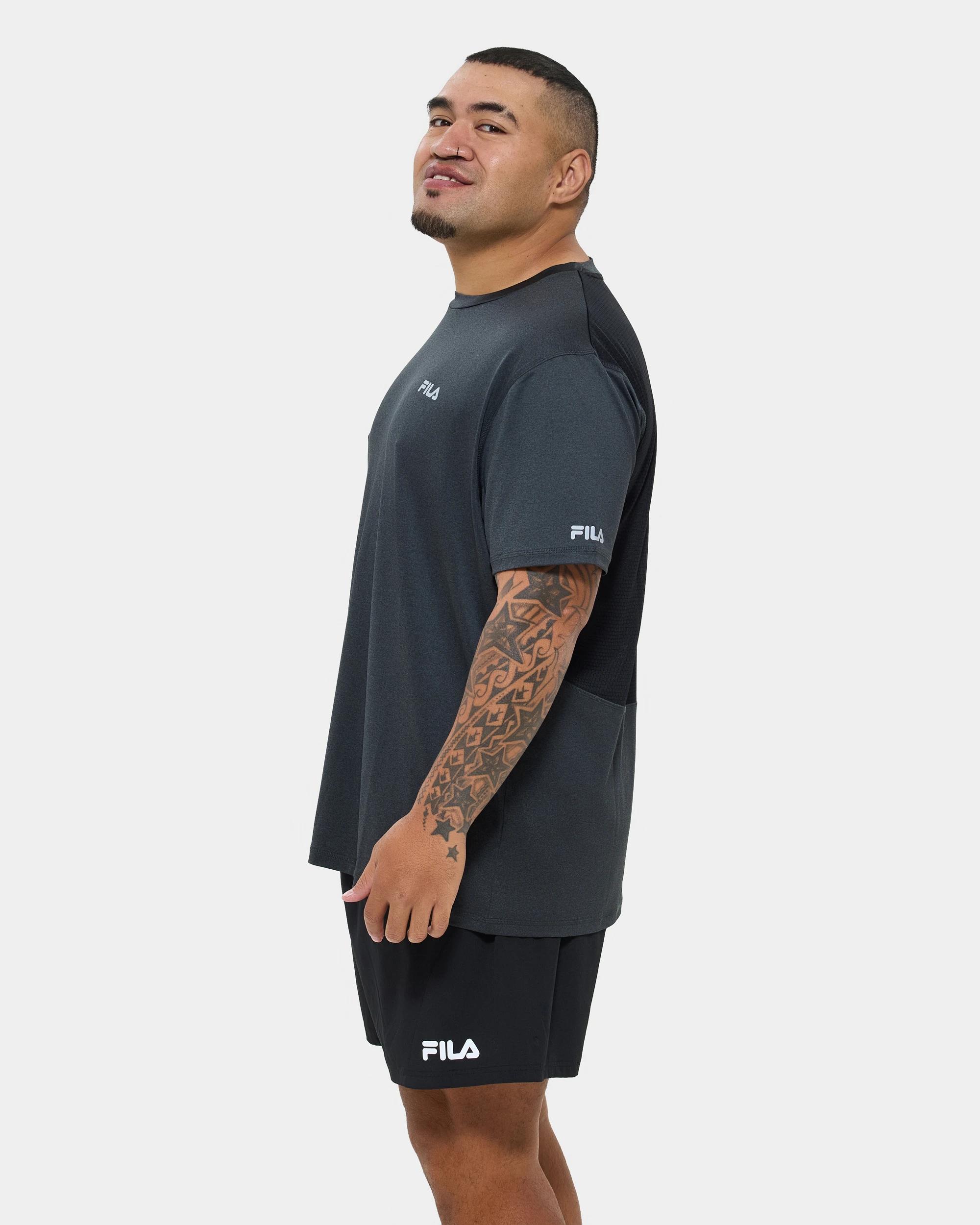 2 Kayden Quick Dry Active Plus T-shirt - Fila BLACK, 2 of 7
