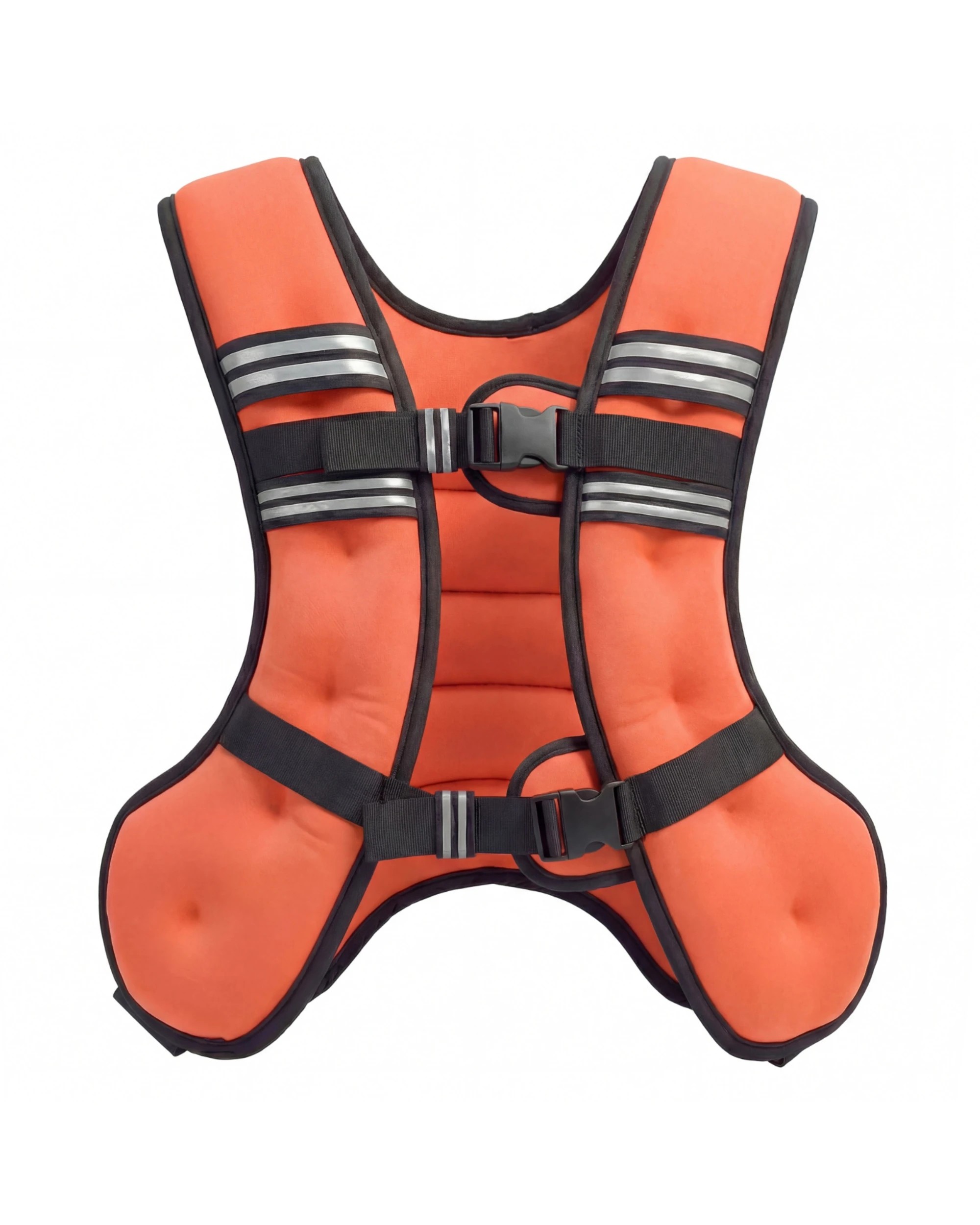 1 Advwin Adjustable 5kg Weighted Vest - Orange, 1 of 7