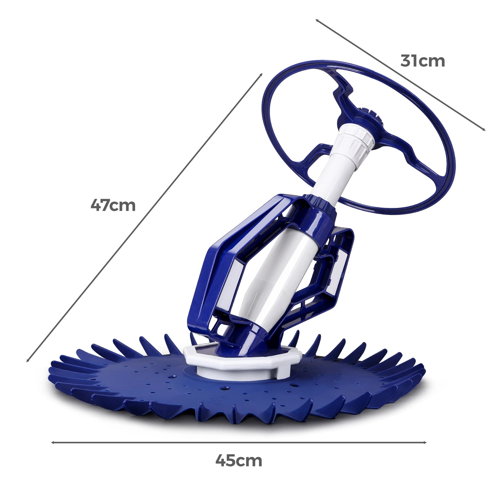 4 Alfordson Pool Cleaner Automatic Vacuum Floor Climb Wall Swimming Pool Hose 10M - Blue, 4 of 5