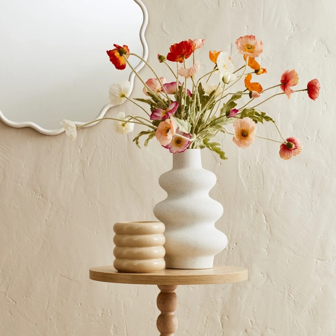 5 Artificial Poppies Bunch, 5 of 5