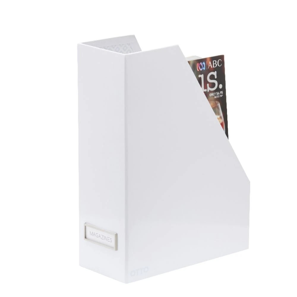 3 Otto Magazine File Gloss White, 3 of 5