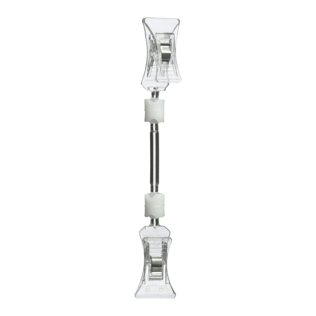 1 Meto Double Clip Sign Holders Medium 4 Pack, 1 of 2