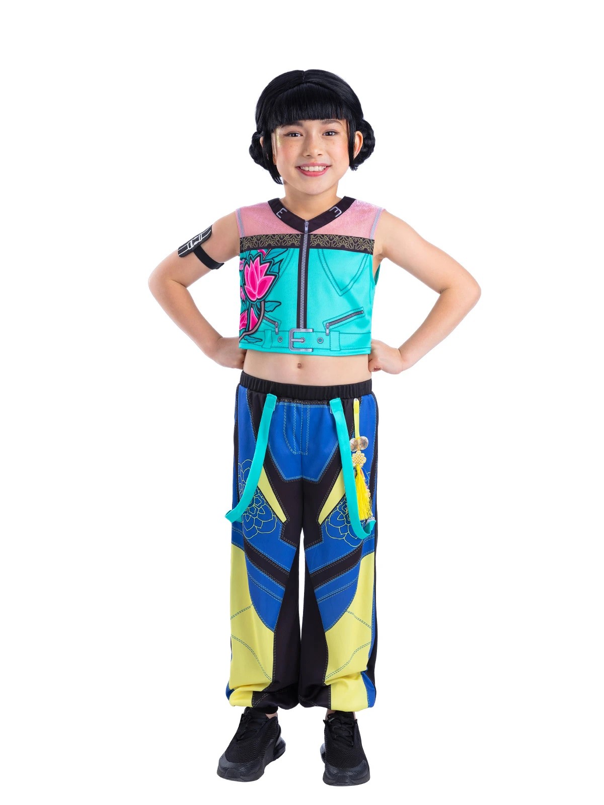 3 KPop Demon Hunters Zoey Kids Costume - Ages 9-10, 3 of 9