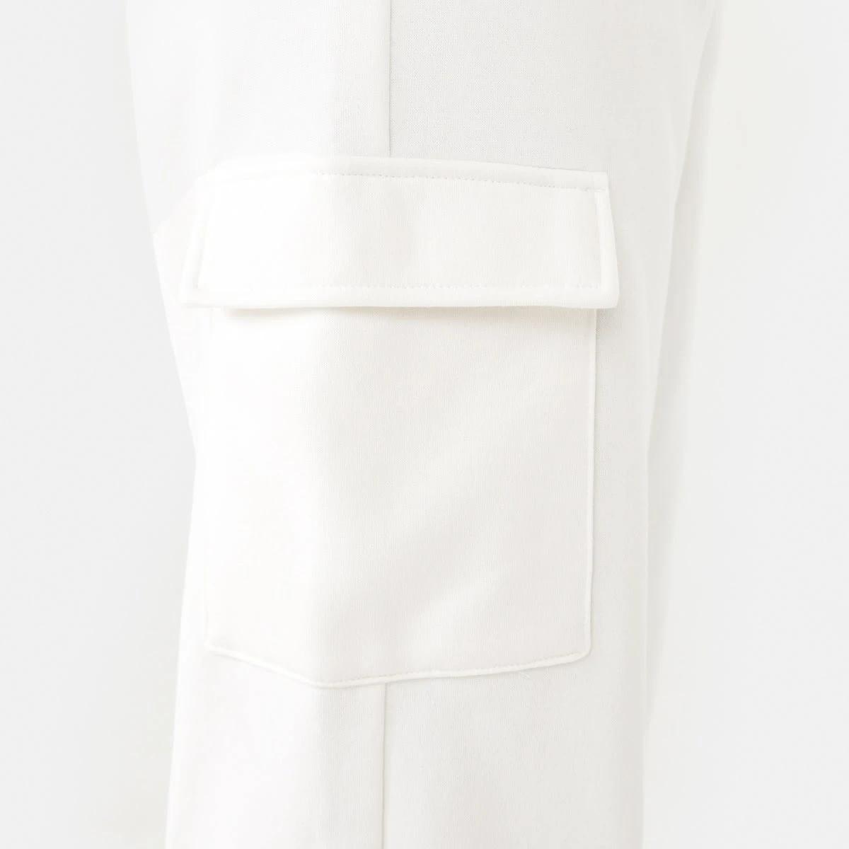 4 Cargo Trackpants Cream, 4 of 9