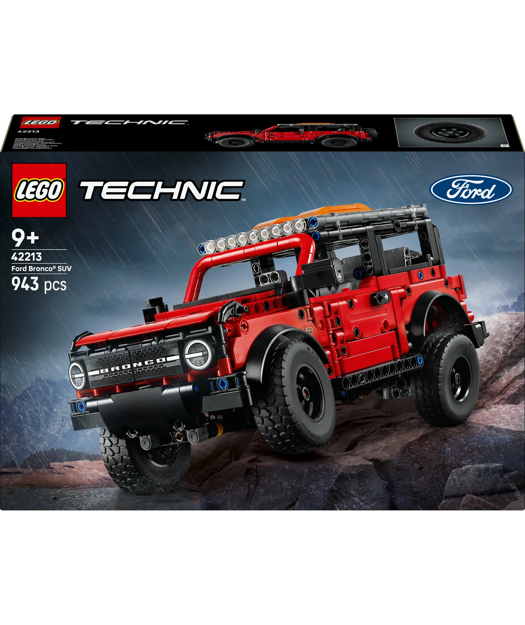 1 LEGO Technic Ford Bronco SUV 42213, 1 of 10