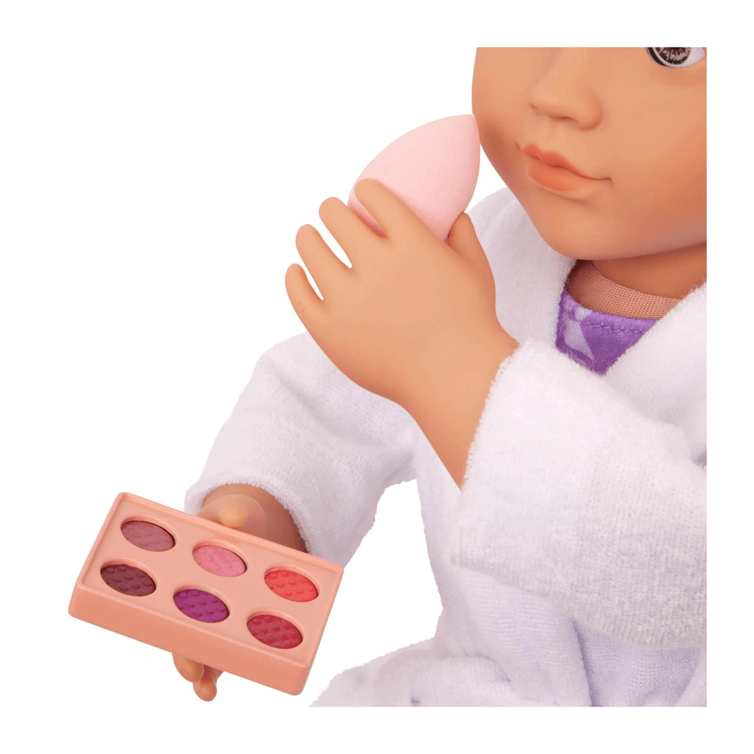 7 Our Generation Fabulous Fun Vanity Set Pink Vanity Table & Accessories for 18-inch Dolls - Multi, 7 of 9