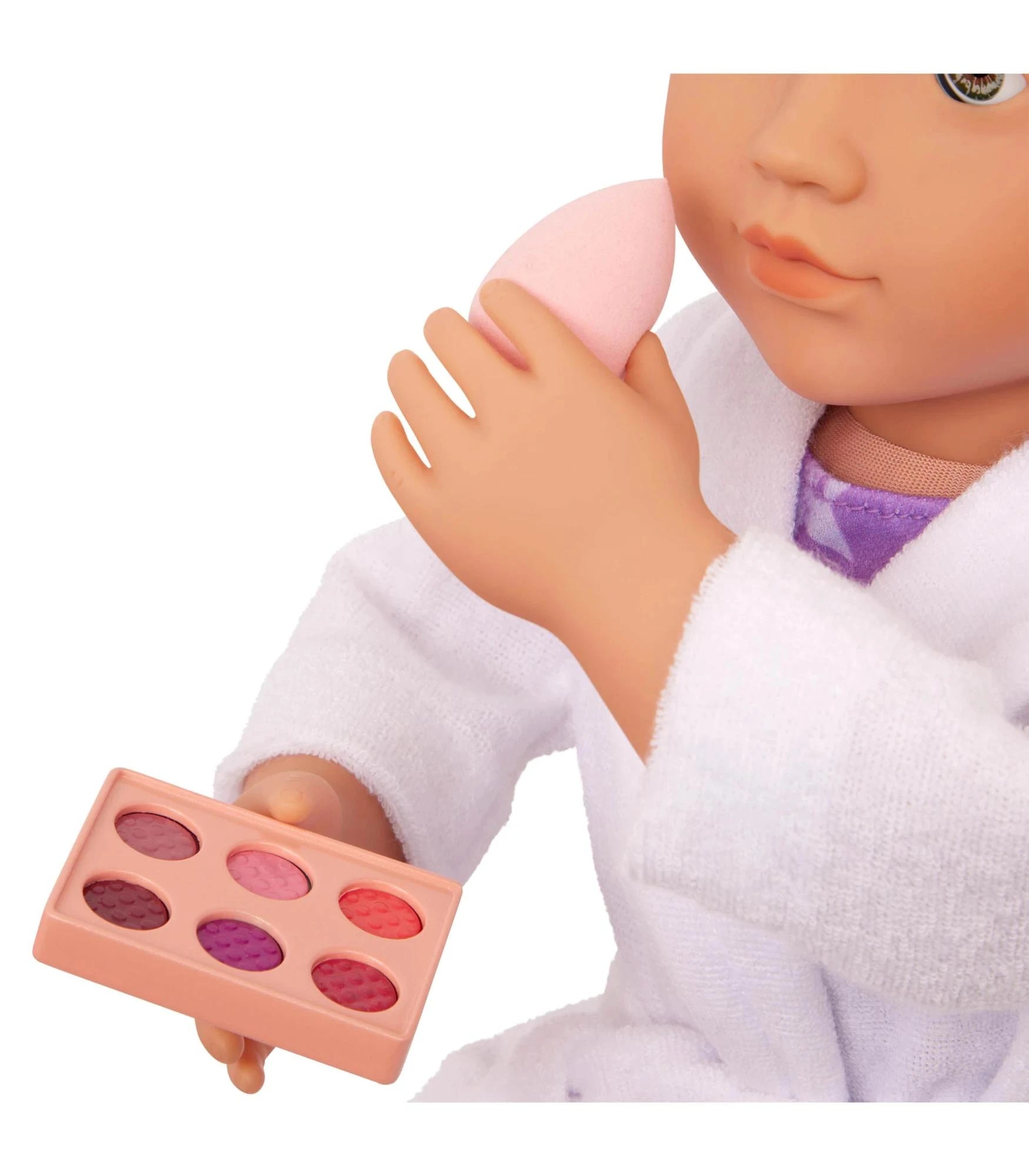 7 Our Generation Fabulous Fun Vanity Set Pink Vanity Table & Accessories for 18-inch Dolls - Multi, 7 of 9