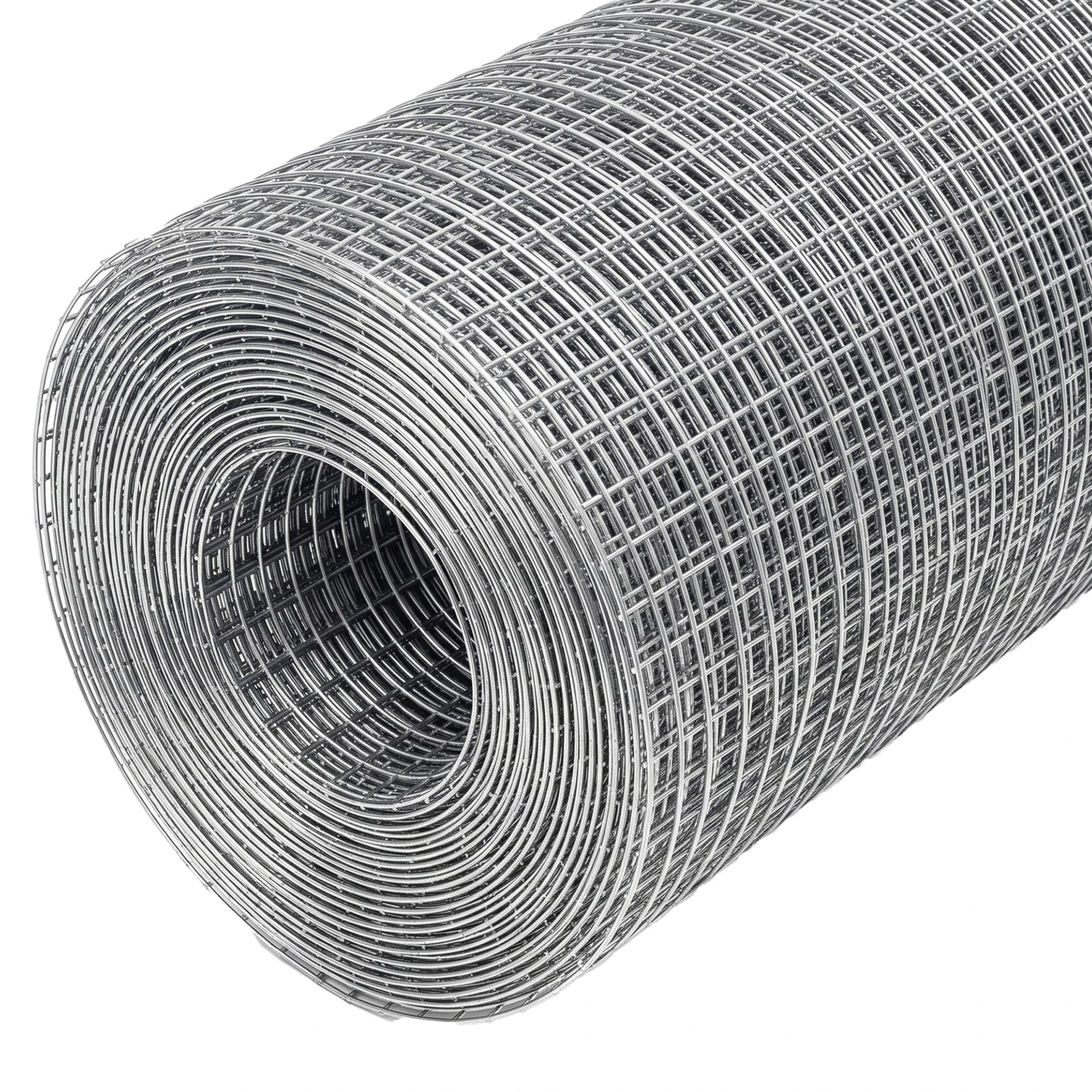 4 Lambu Rat Mesh Galvanized Steel 6mm 12mx40cm Roll Garden Pest Control Silver, 4 of 8
