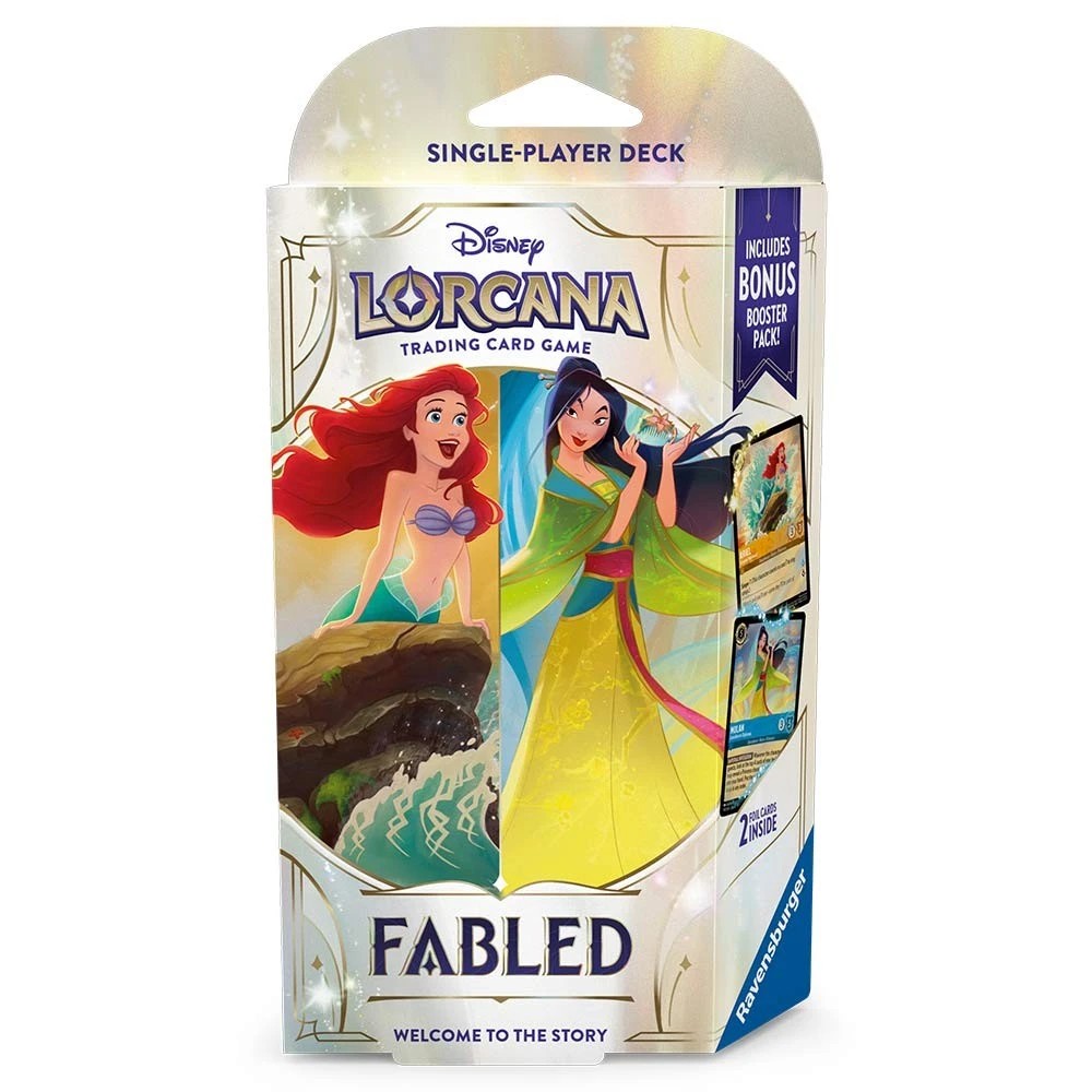 1 Disney Lorcana - TCG - Fabled Single-Player Deck, 1 of 2