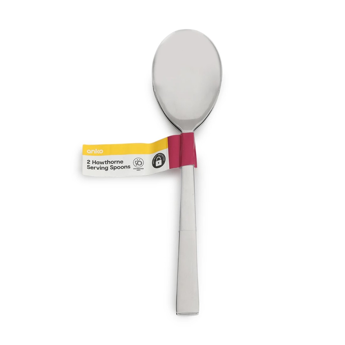 5 2 Pack Silver Hawthorne Serving Spoons, 5 of 5