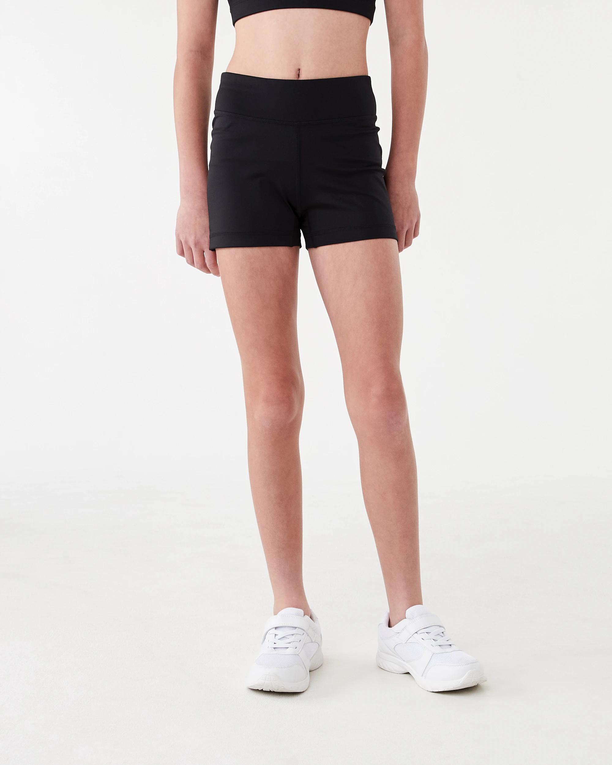 1 Active Kids Micro Bike Shorts BLACK, 1 of 5