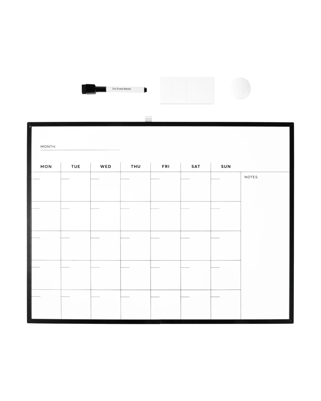 Magnetic Monthly Whiteboard 37cm x 