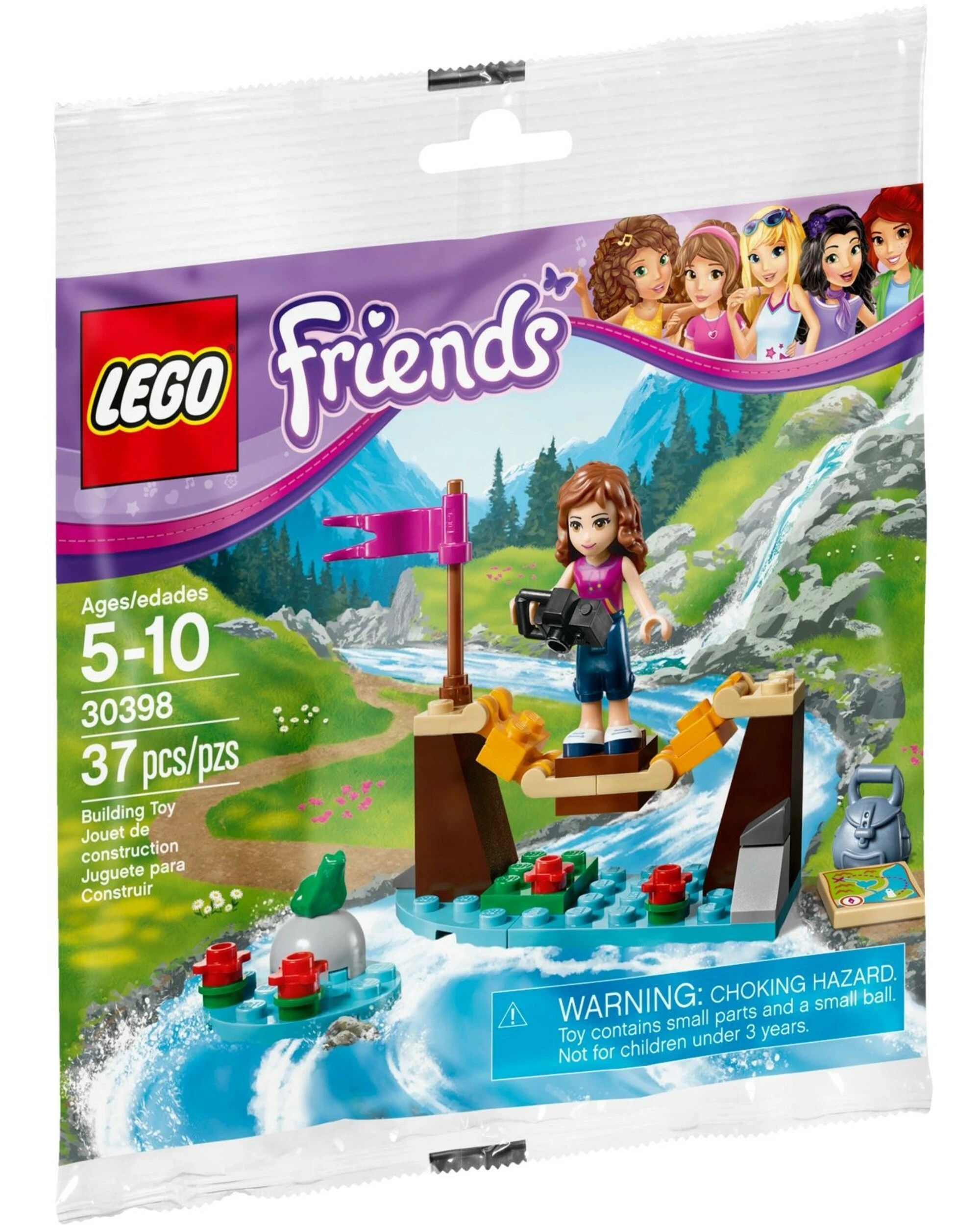 1 LEGO 30398 Friends Adventure Camp Bridge, 1 of 5