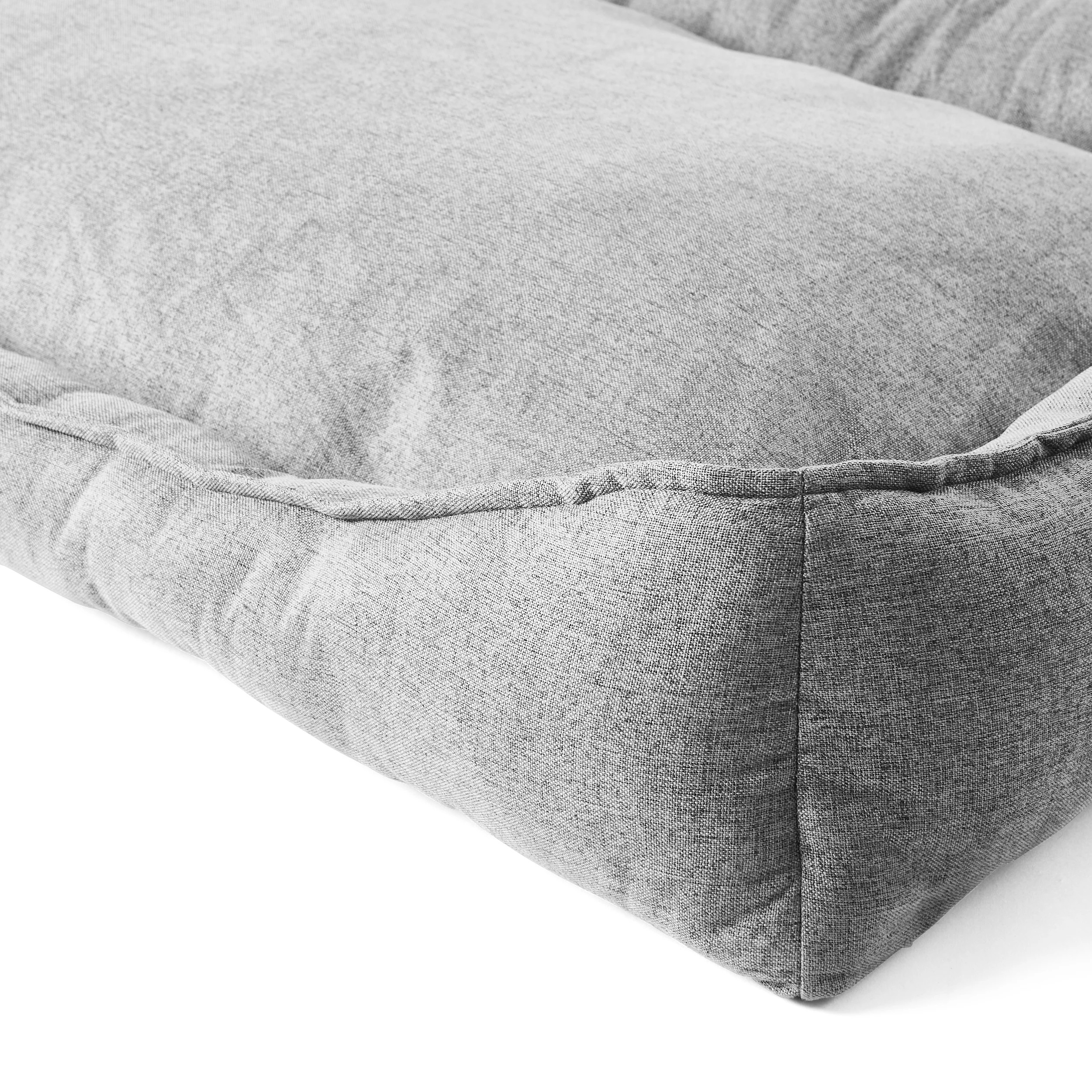 6 Pet Bed Lounge - Extra Large, Charcoal, 6 of 8