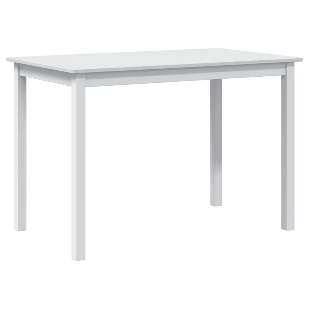 4 Vidaxl 5 Piece Dining Set - White, 4 of 10