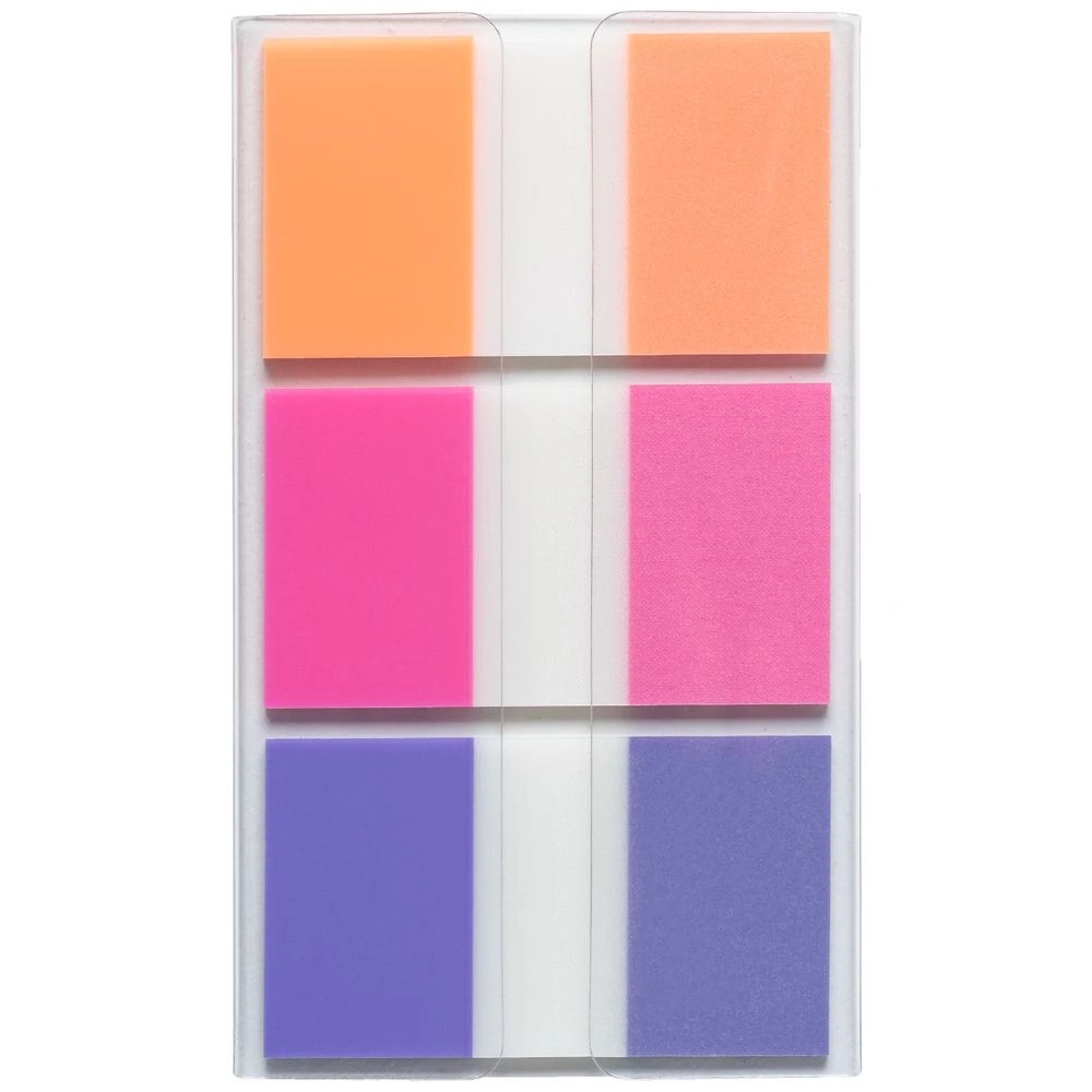3 J.Burrows Flags 25x44mm Purple/Pink/Orange 3 Pack, 3 of 4